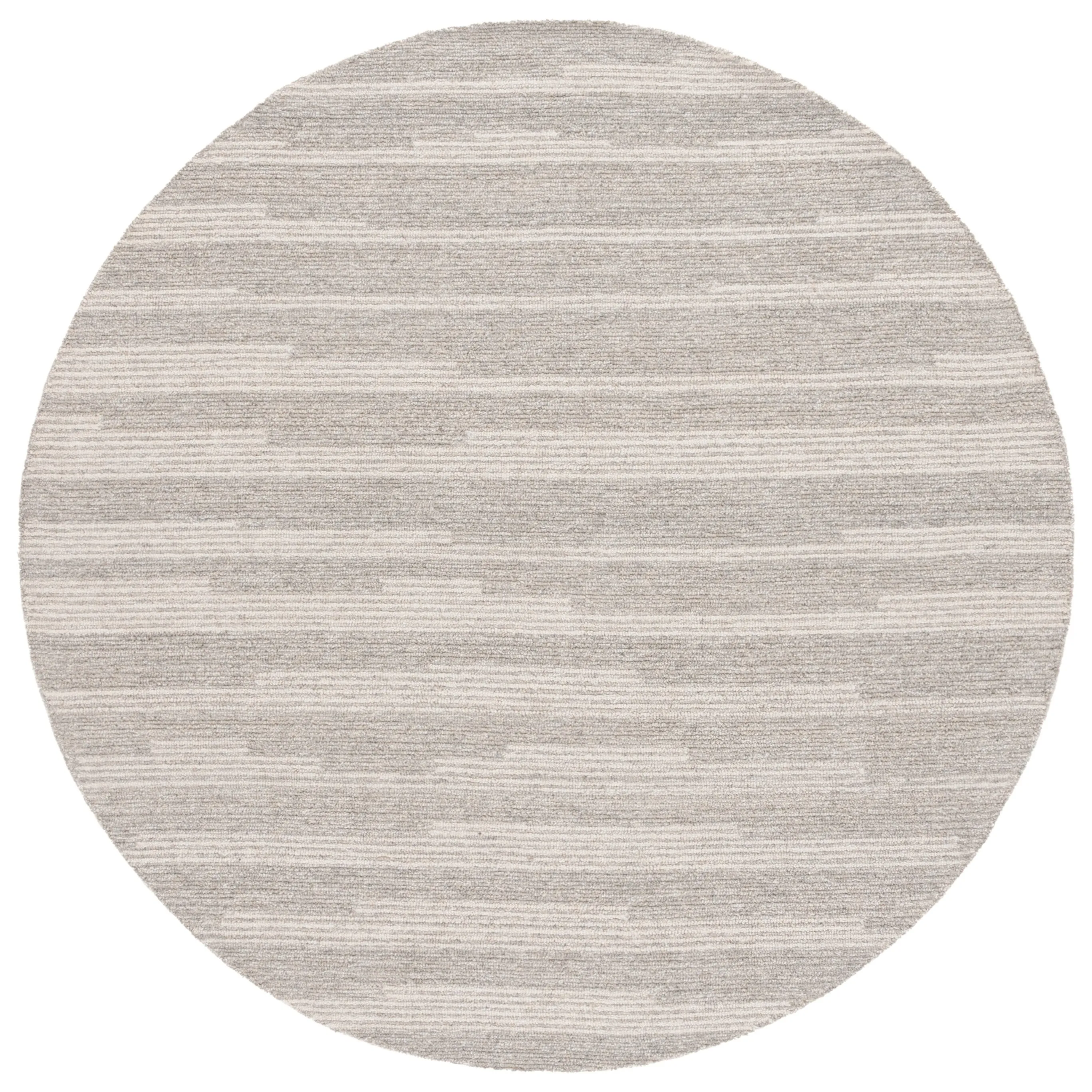 SAFAVIEH Handmade Ebony Mahnaz Modern Striped Wool Rug