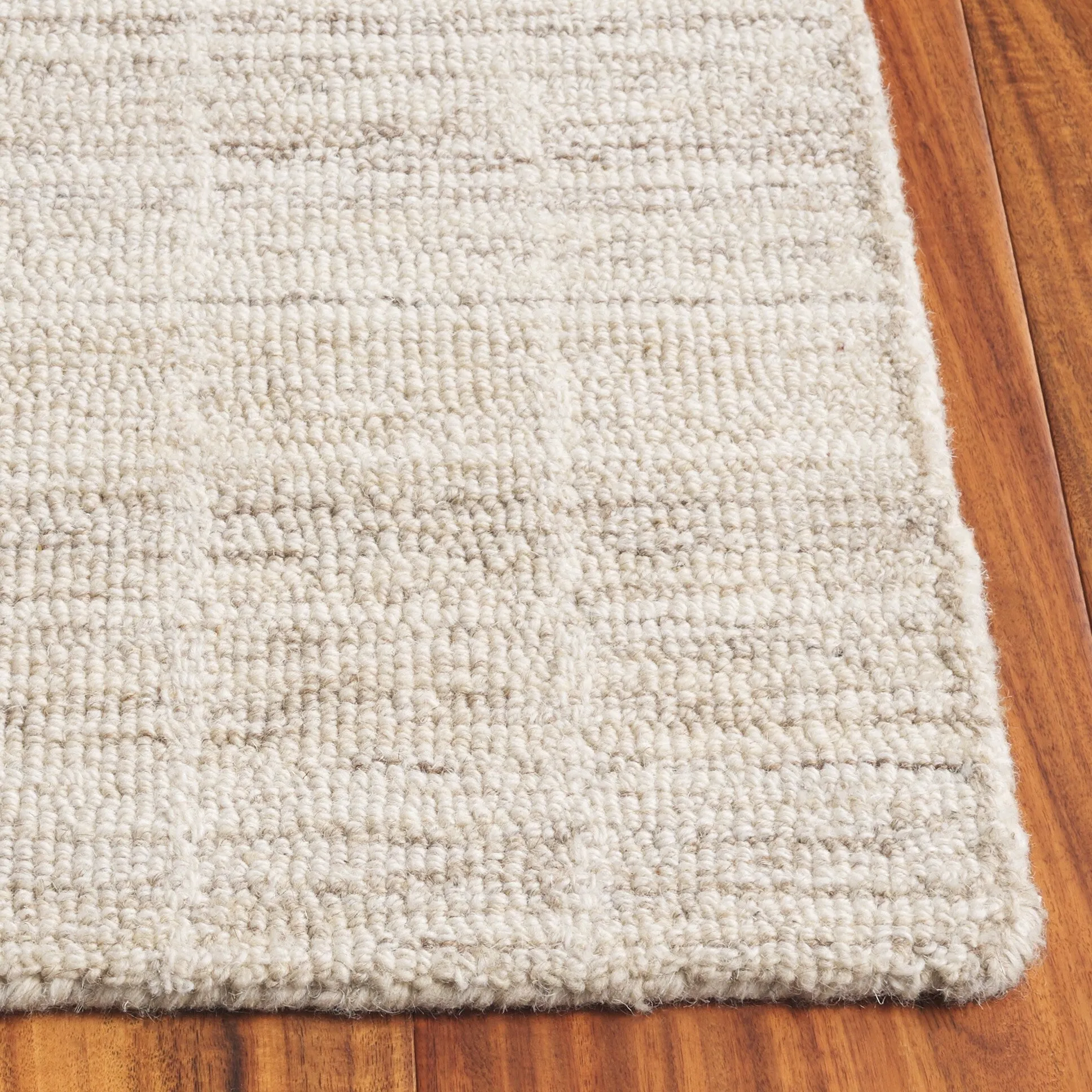 SAFAVIEH Handmade Ebony Peigi Geometric Wool Rug