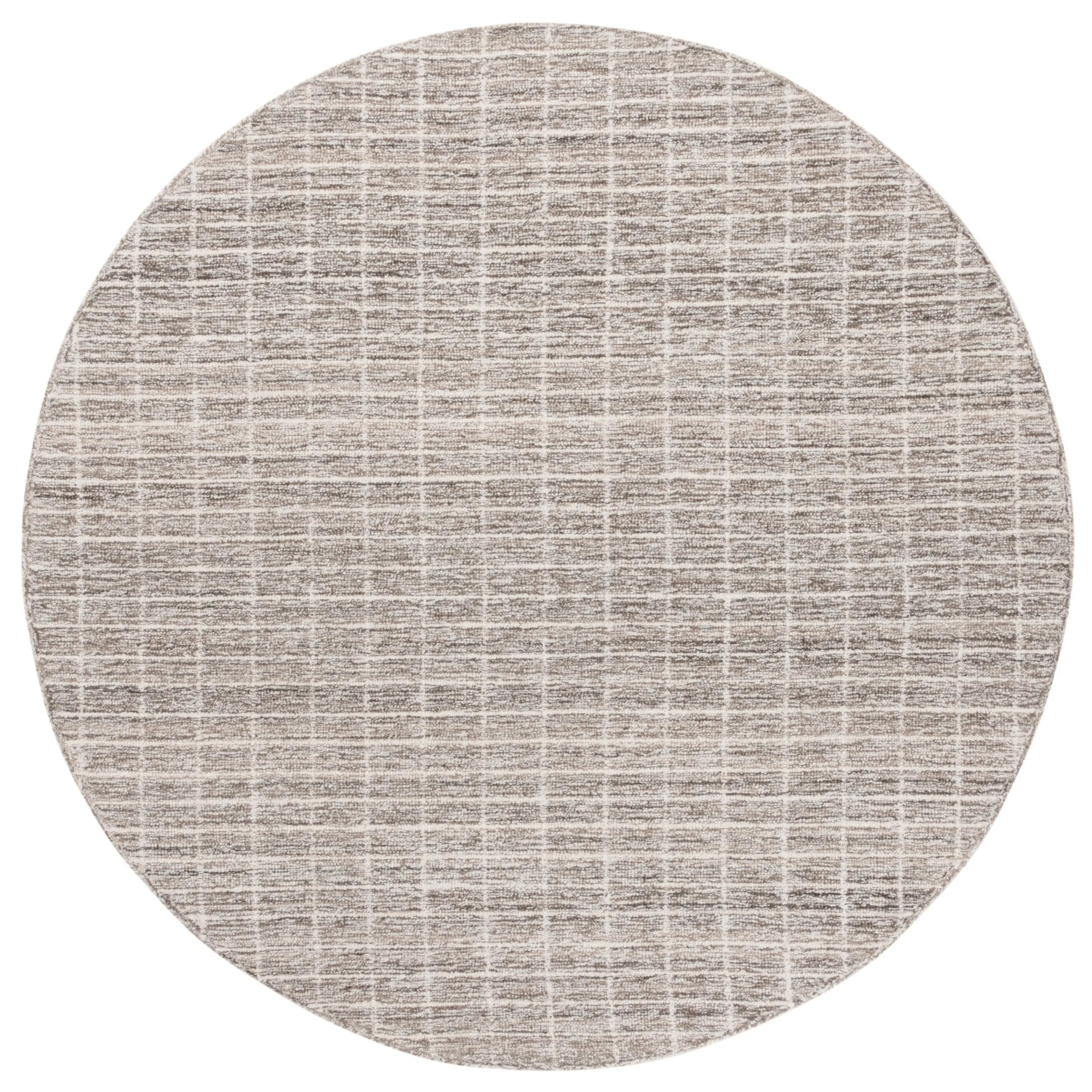 SAFAVIEH Handmade Ebony Peigi Geometric Wool Rug