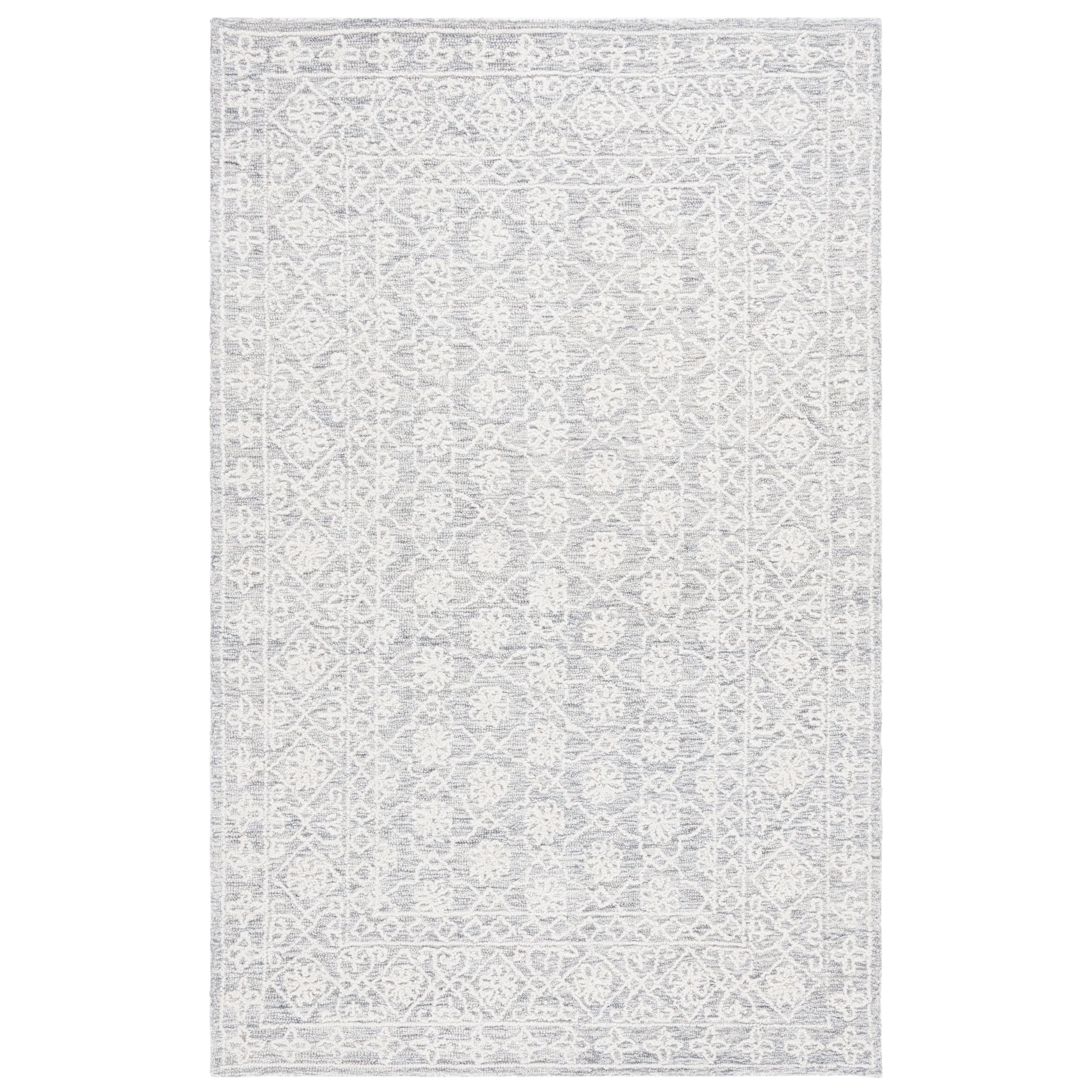 SAFAVIEH Handmade Ebony Verdi Modern Wool Rug