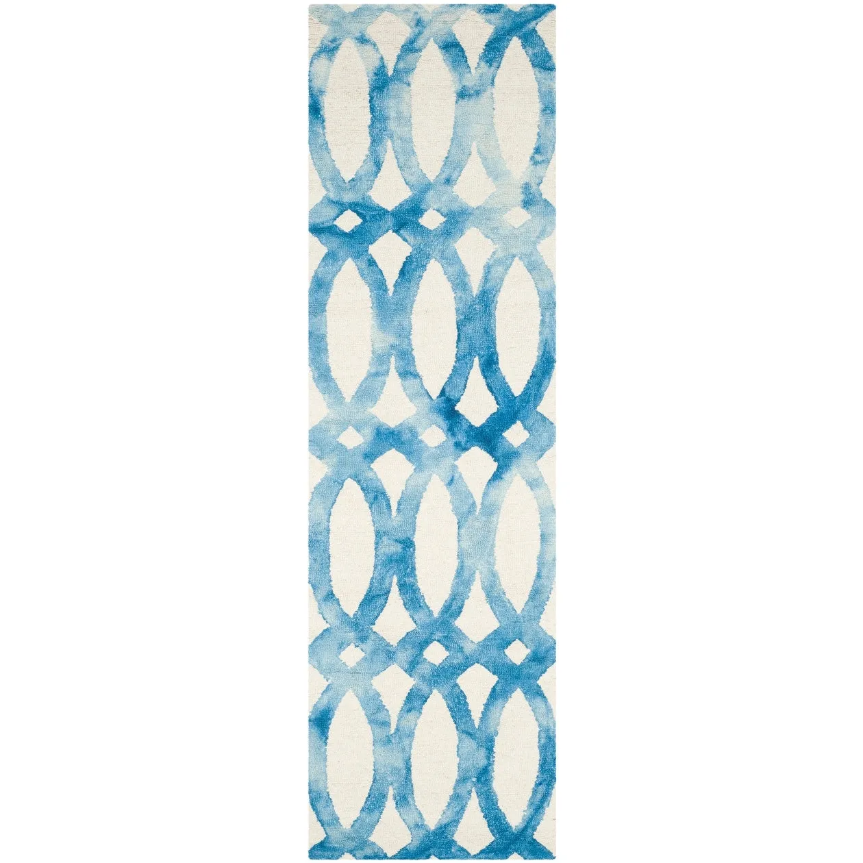 SAFAVIEH Handmade Eligija Wool Geometric Dip Dye Area Rug