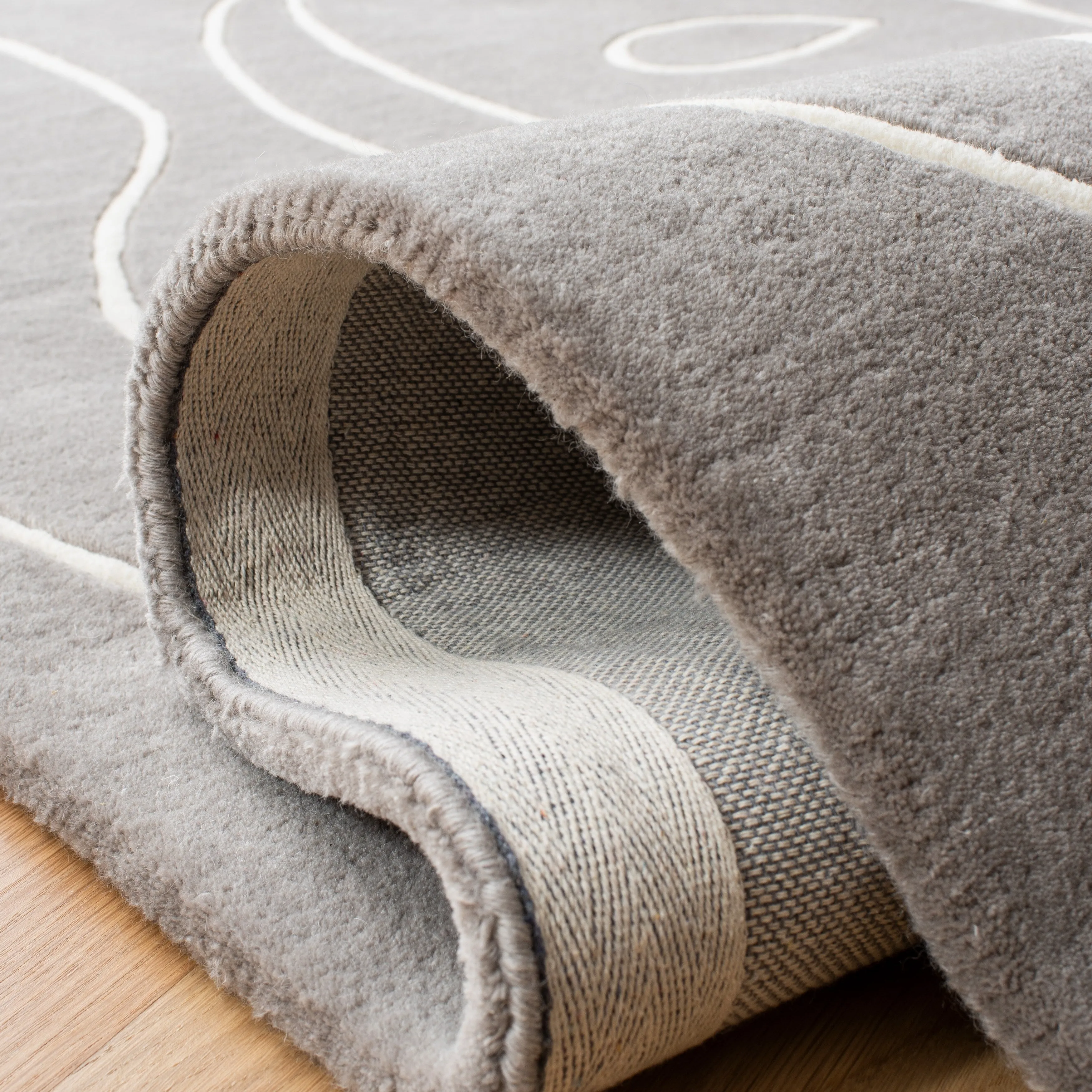 SAFAVIEH Handmade Fifth Avenue Chayah Mid-Century Modern Wool Rug