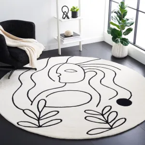 SAFAVIEH Handmade Fifth Avenue Chayah Mid-Century Modern Wool Rug