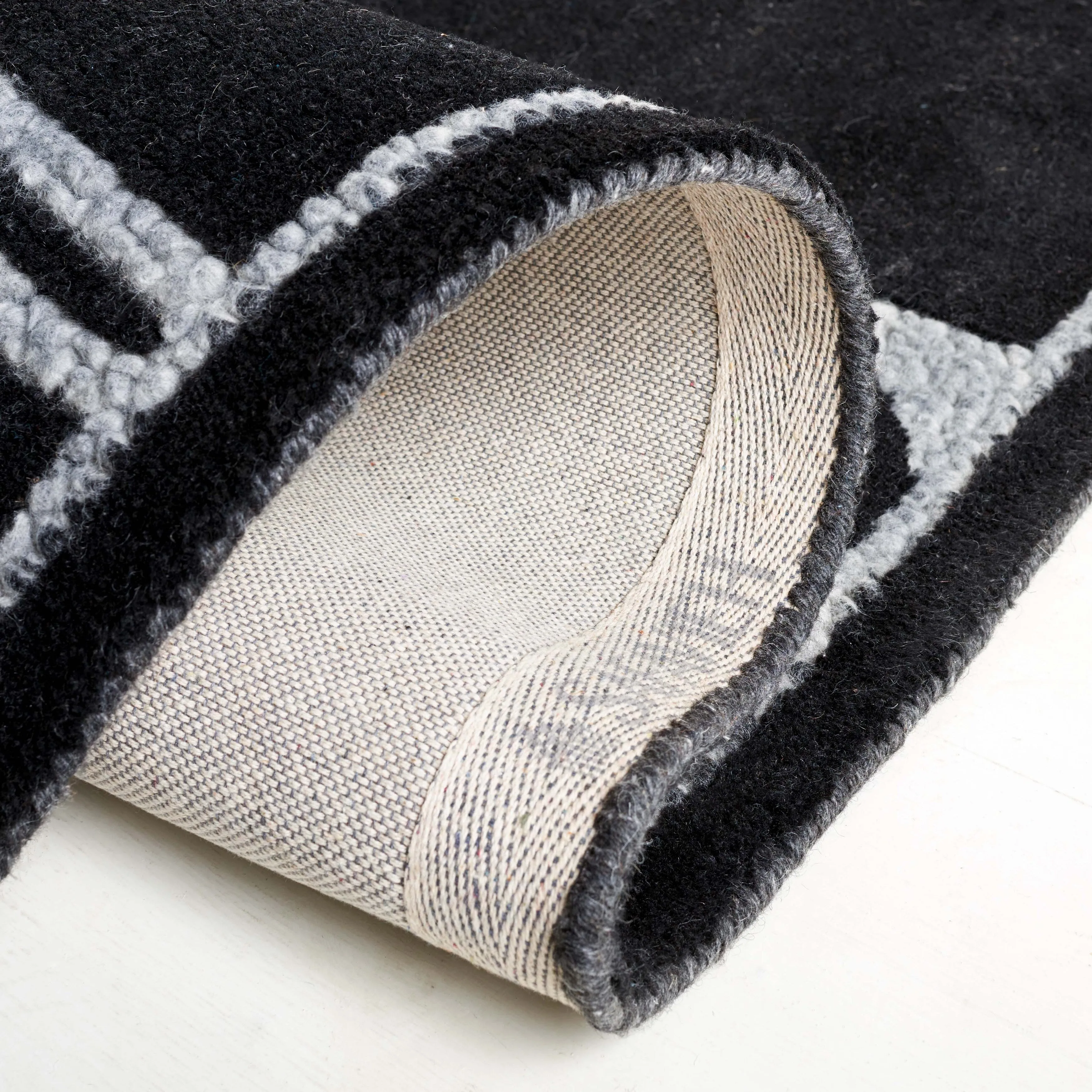 SAFAVIEH Handmade Fifth Avenue Laetitia Mid-Century Modern Wool Rug