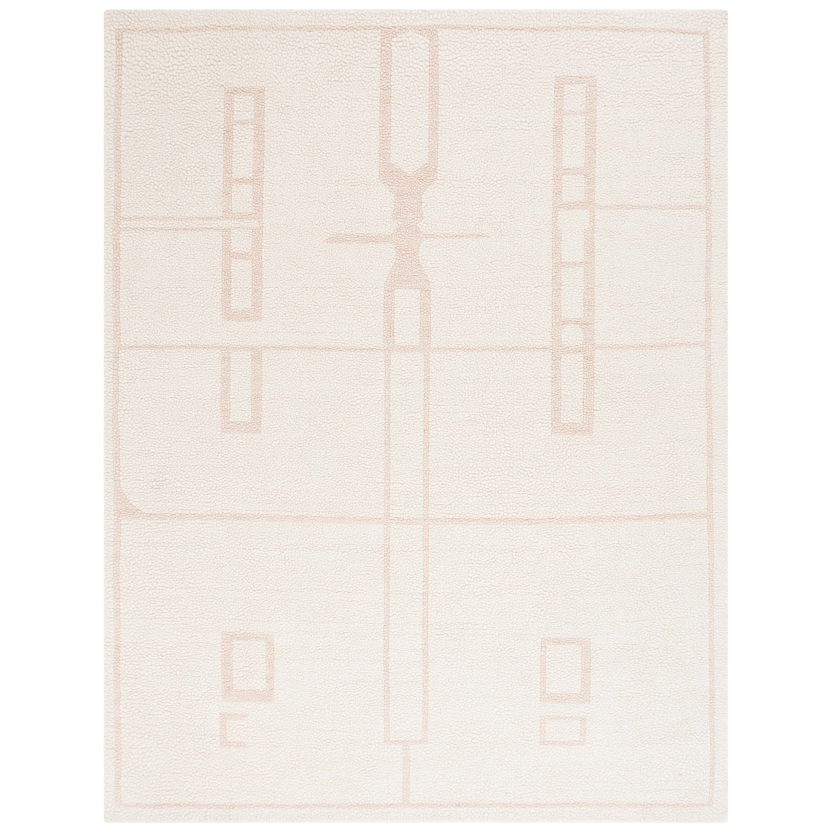 SAFAVIEH Handmade Fifth Avenue Laetitia Mid-Century Modern Wool Rug