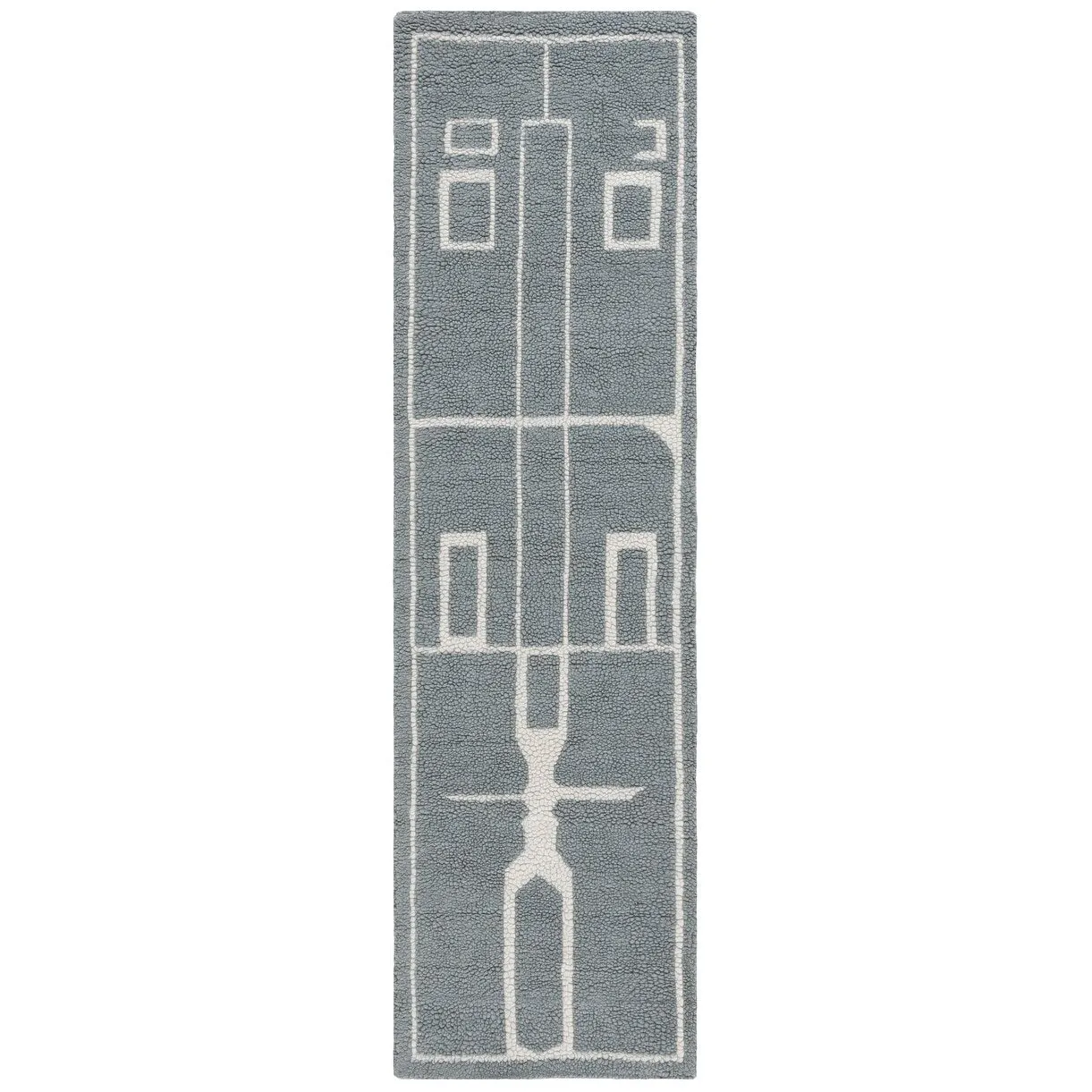 SAFAVIEH Handmade Fifth Avenue Laetitia Mid-Century Modern Wool Rug