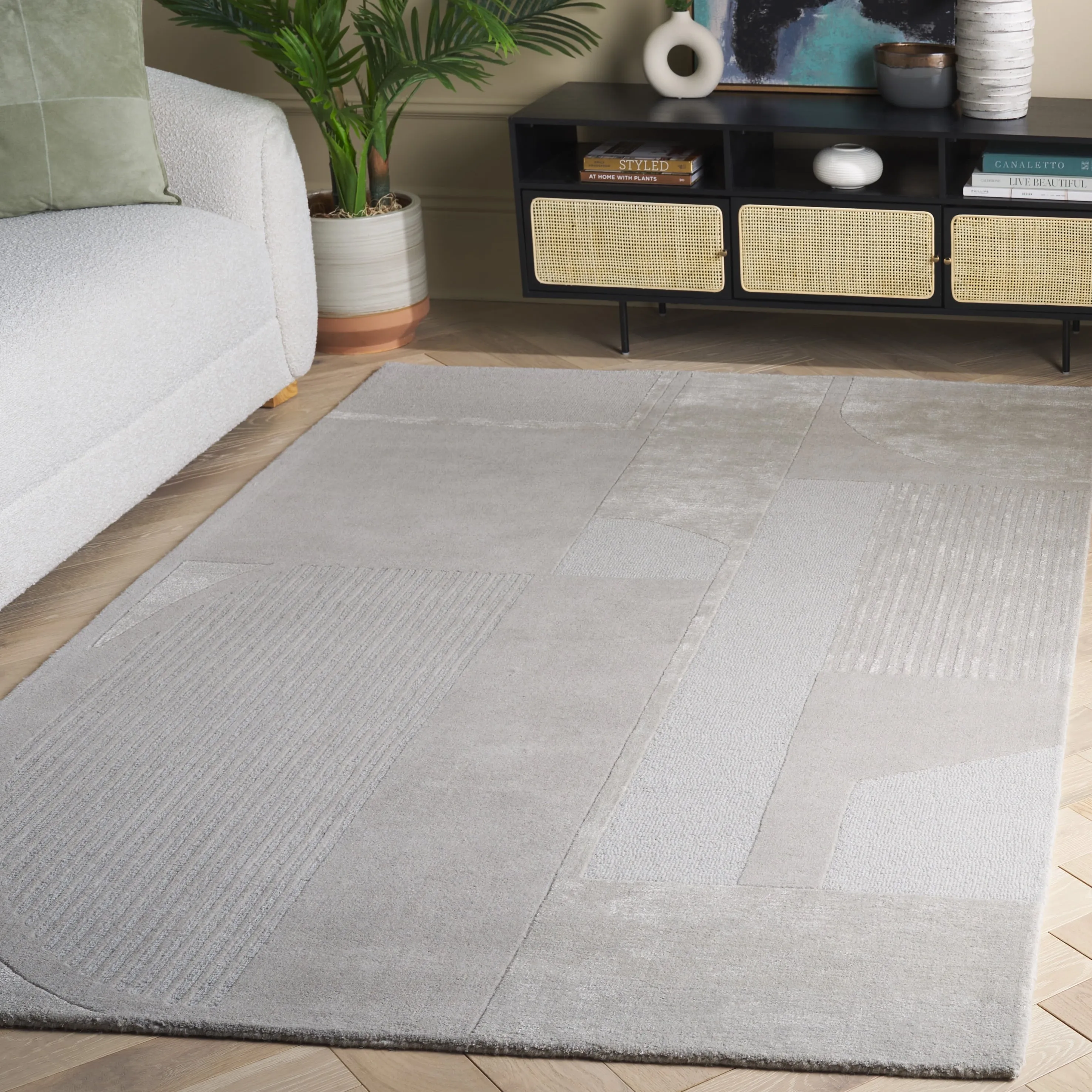 SAFAVIEH Handmade Fifth Avenue Rukhsana Mid-Century Modern New Zealand