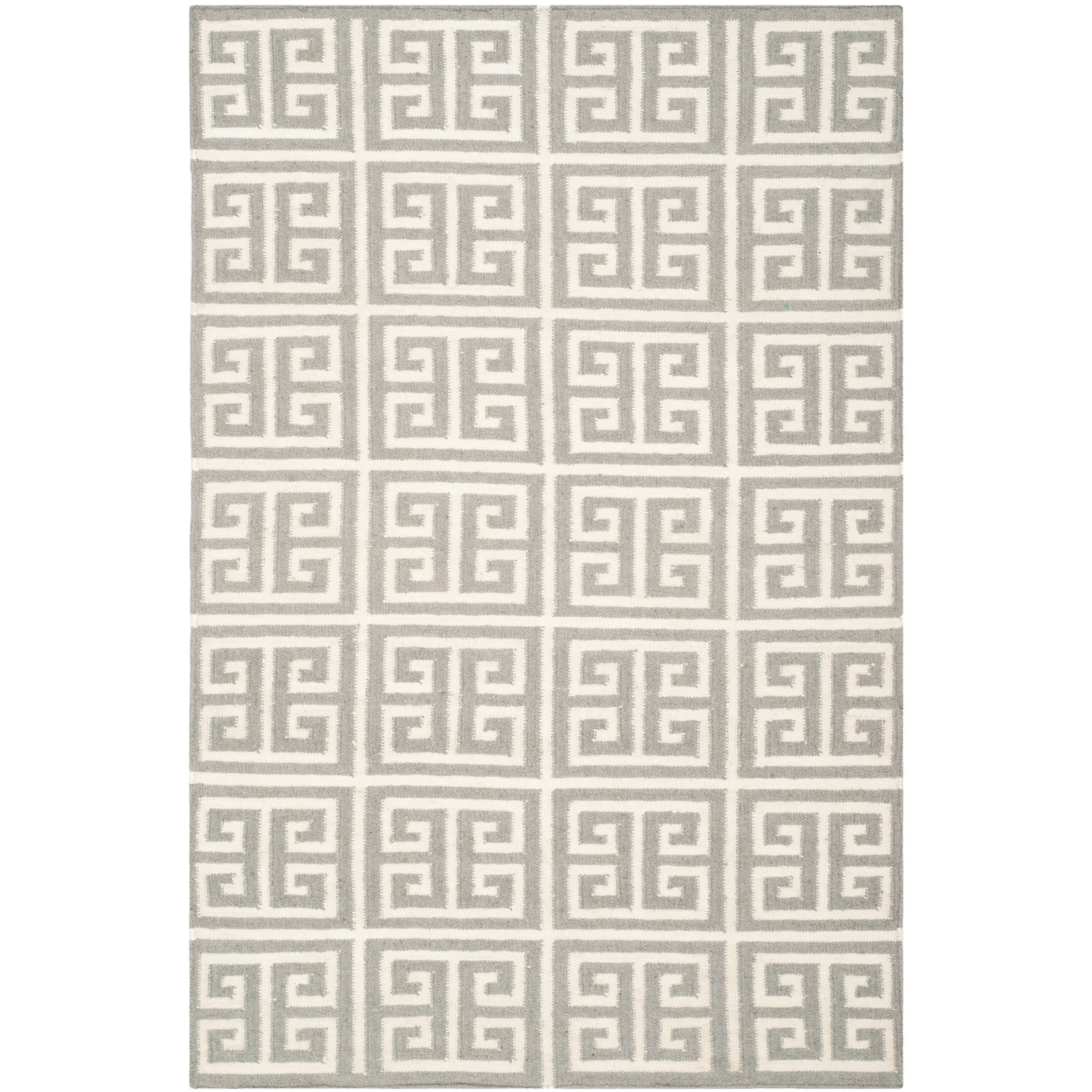 SAFAVIEH Handmade Flatweave Dhurries Oliga Modern Wool Rug