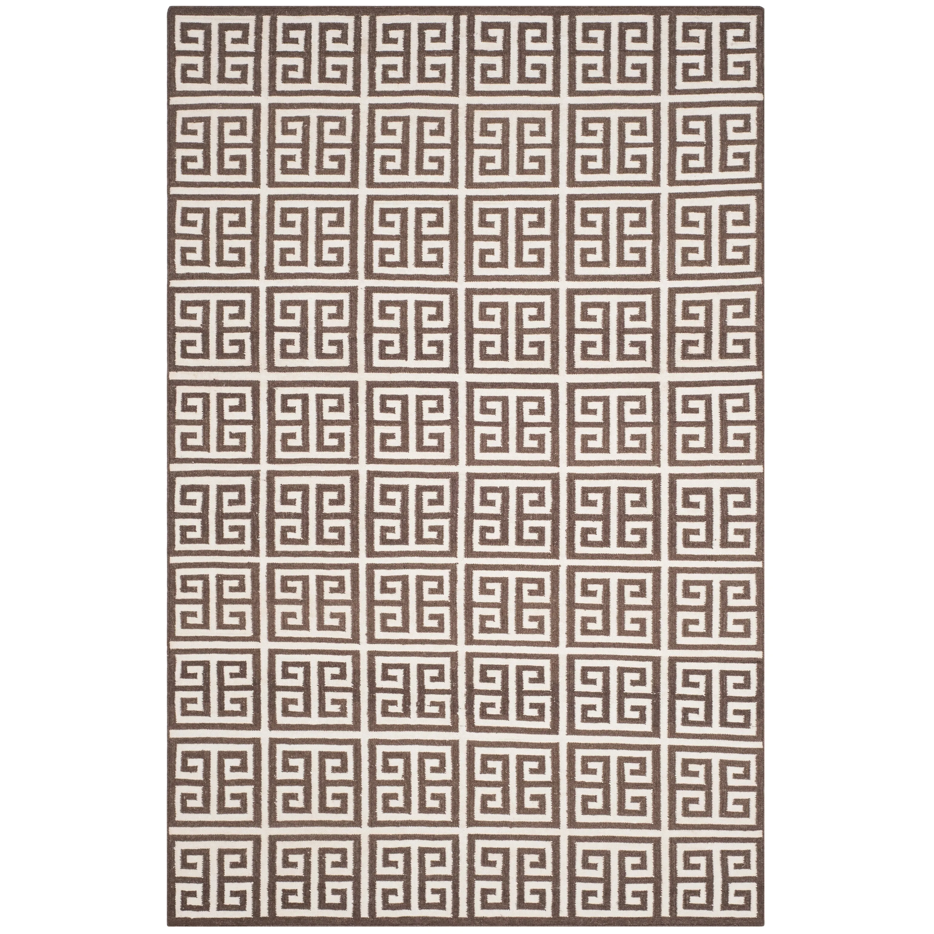 SAFAVIEH Handmade Flatweave Dhurries Oliga Modern Wool Rug