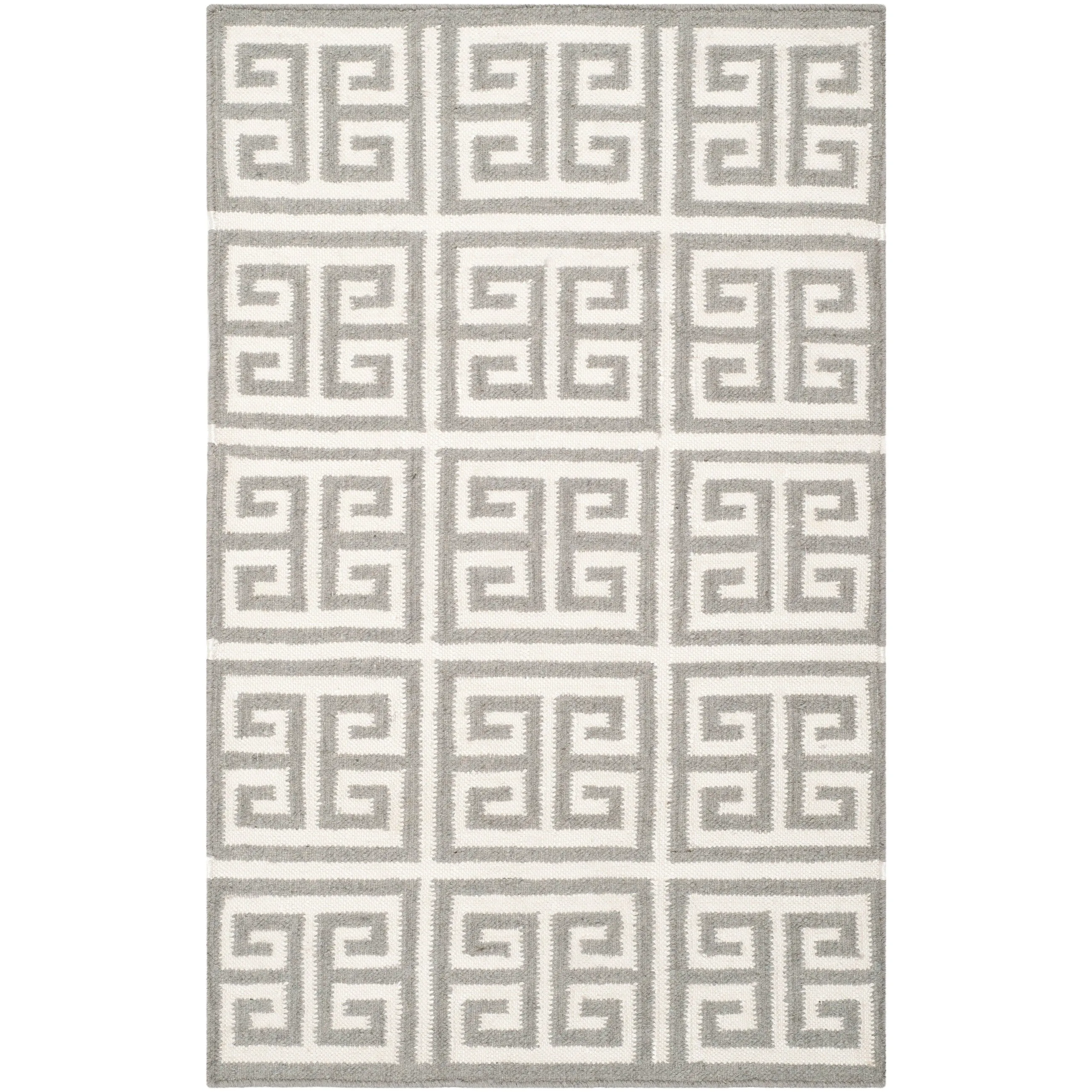 SAFAVIEH Handmade Flatweave Dhurries Oliga Modern Wool Rug
