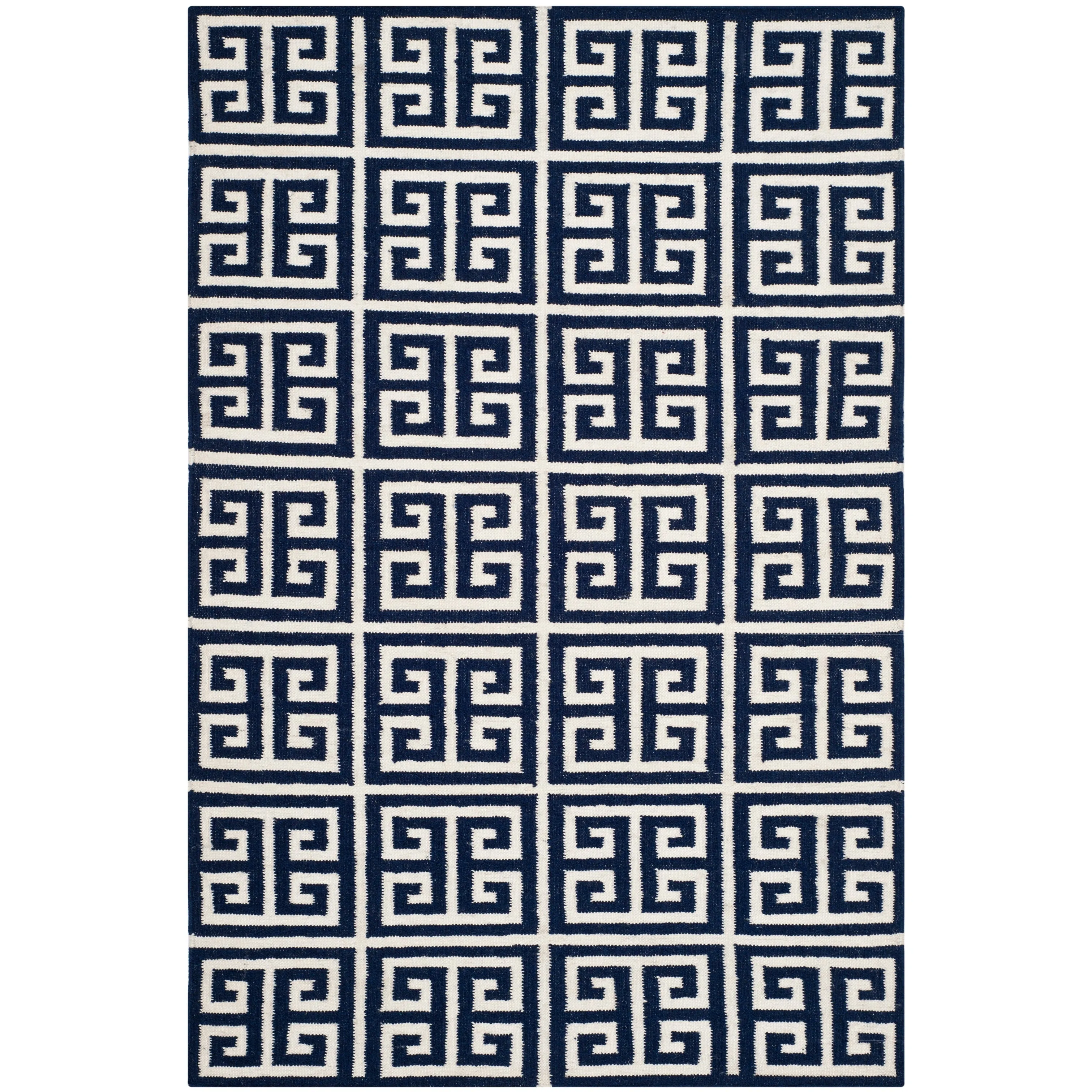 SAFAVIEH Handmade Flatweave Dhurries Oliga Modern Wool Rug