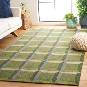 SAFAVIEH Handmade Genre Hikariko Mid-Century Modern Wool Rug