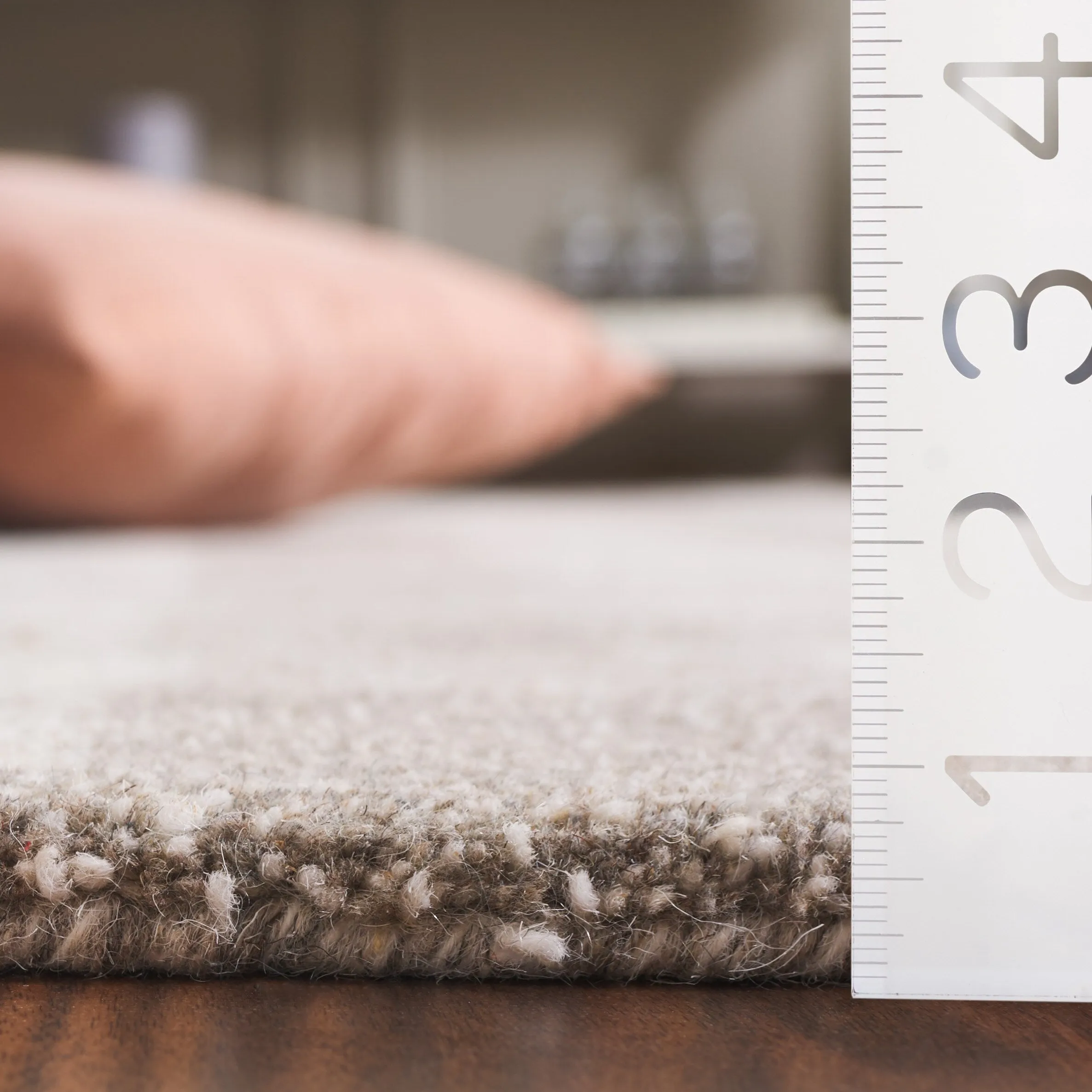 SAFAVIEH Handmade Genre Majlinda Farmhouse Gingham Wool Rug