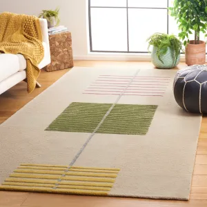 SAFAVIEH Handmade Genre Saide Mid-Century Modern Wool Rug