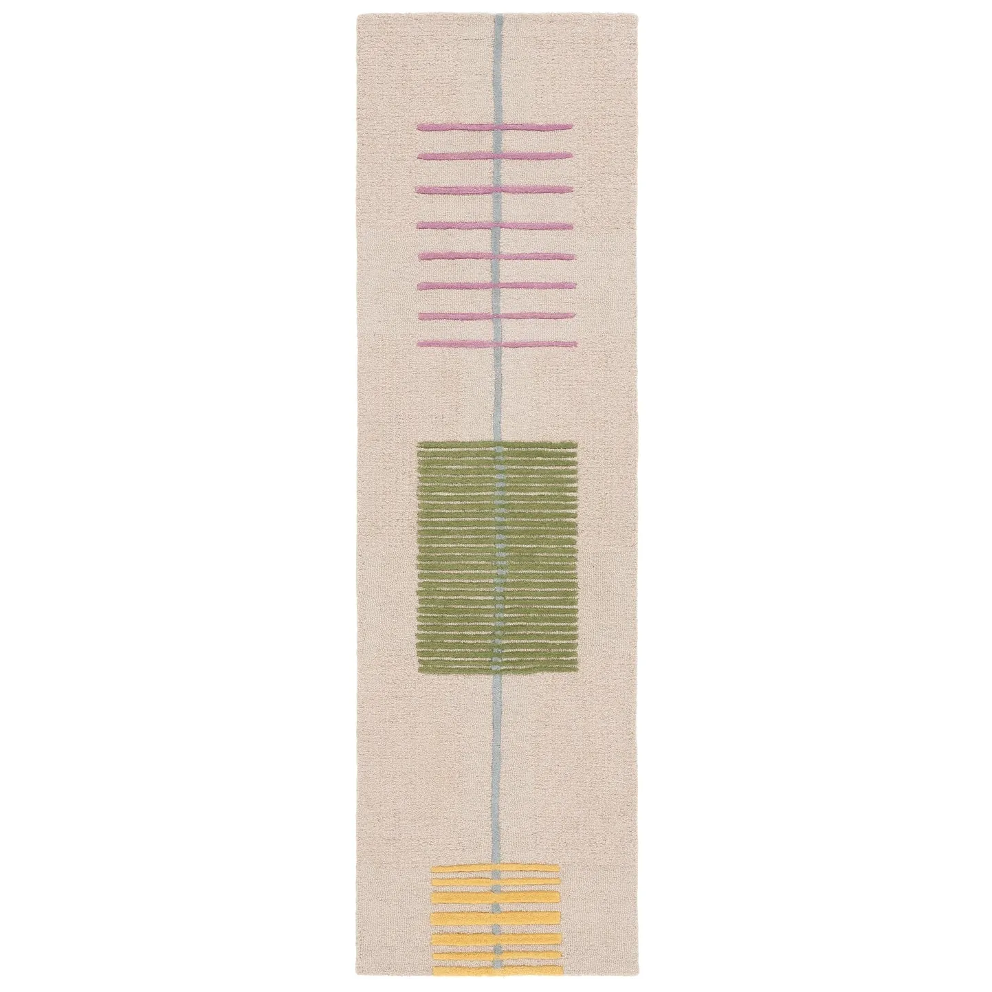 SAFAVIEH Handmade Genre Saide Mid-Century Modern Wool Rug