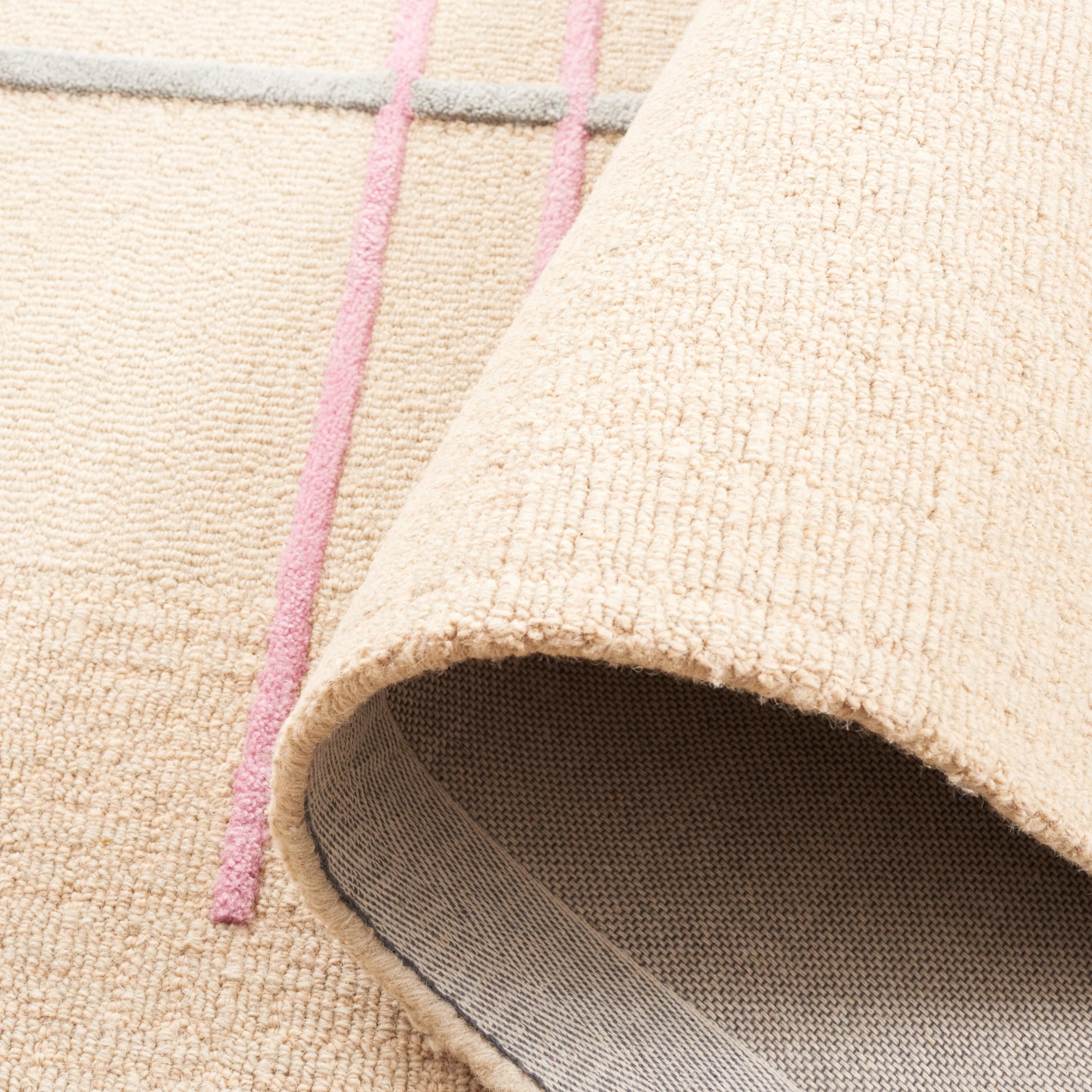 SAFAVIEH Handmade Genre Saide Mid-Century Modern Wool Rug