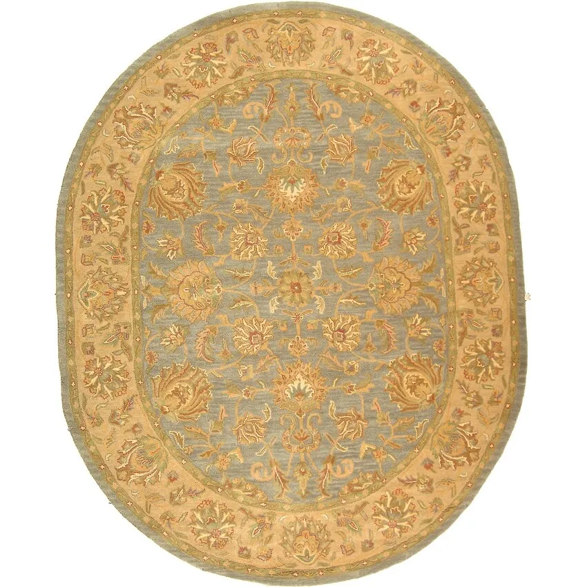 SAFAVIEH Handmade Heritage Kimono Traditional Oriental Wool Rug