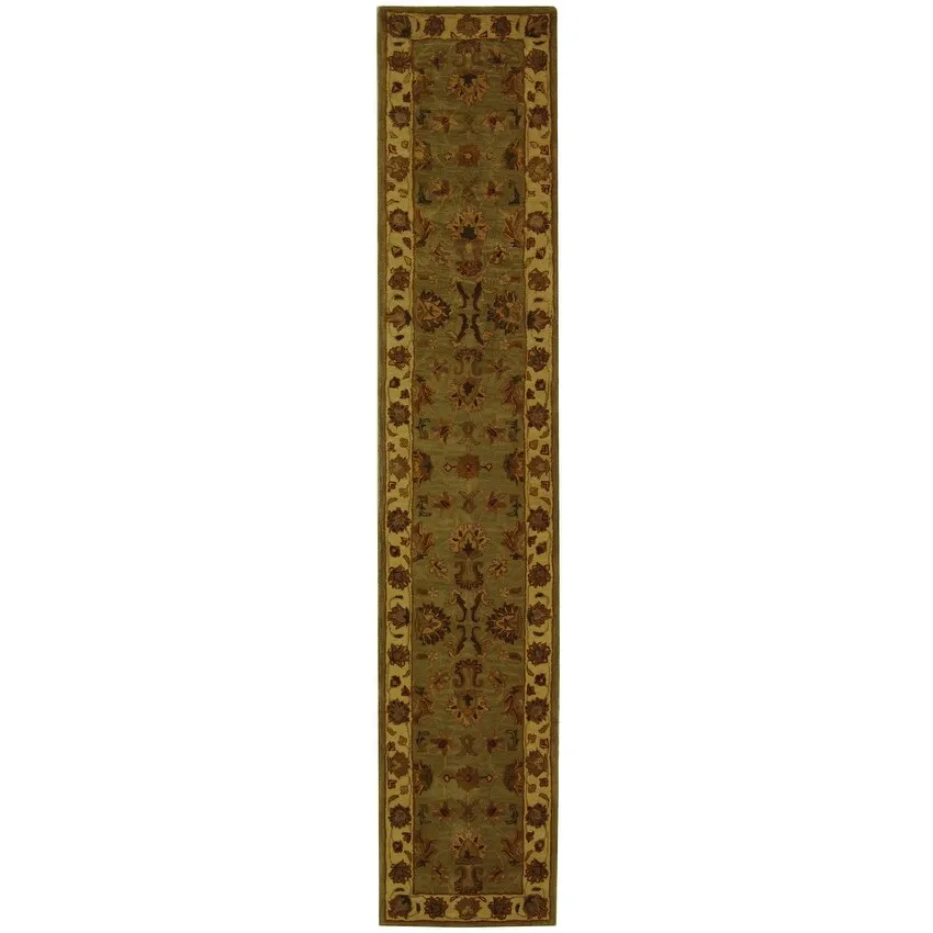 SAFAVIEH Handmade Heritage Kimono Traditional Oriental Wool Rug