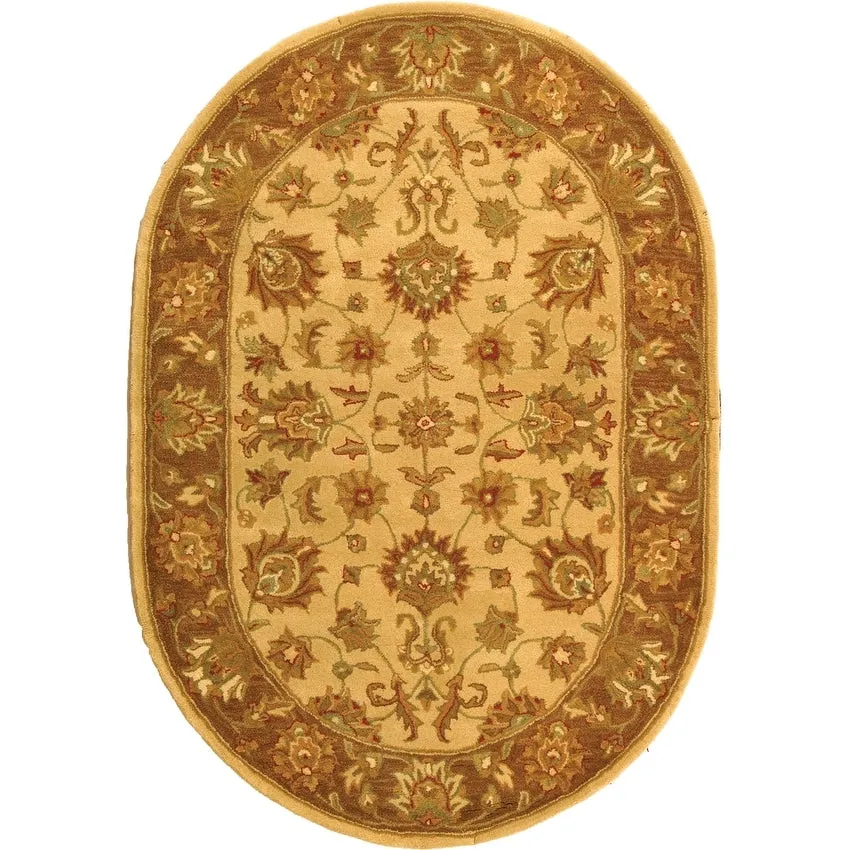 SAFAVIEH Handmade Heritage Kimono Traditional Oriental Wool Rug