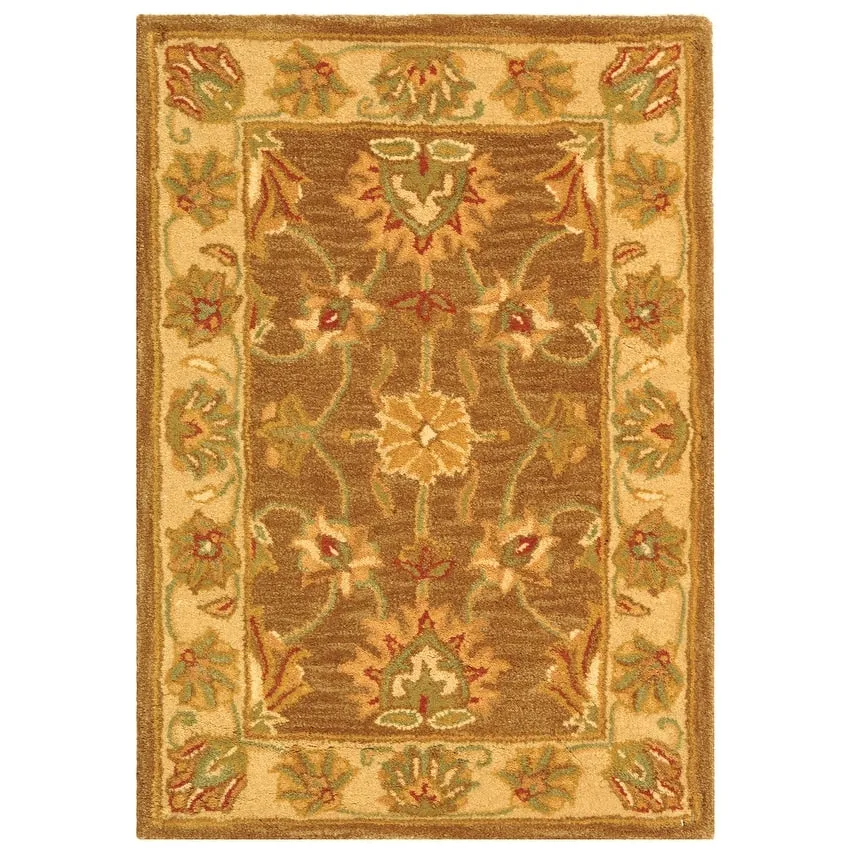 SAFAVIEH Handmade Heritage Kimono Traditional Oriental Wool Rug