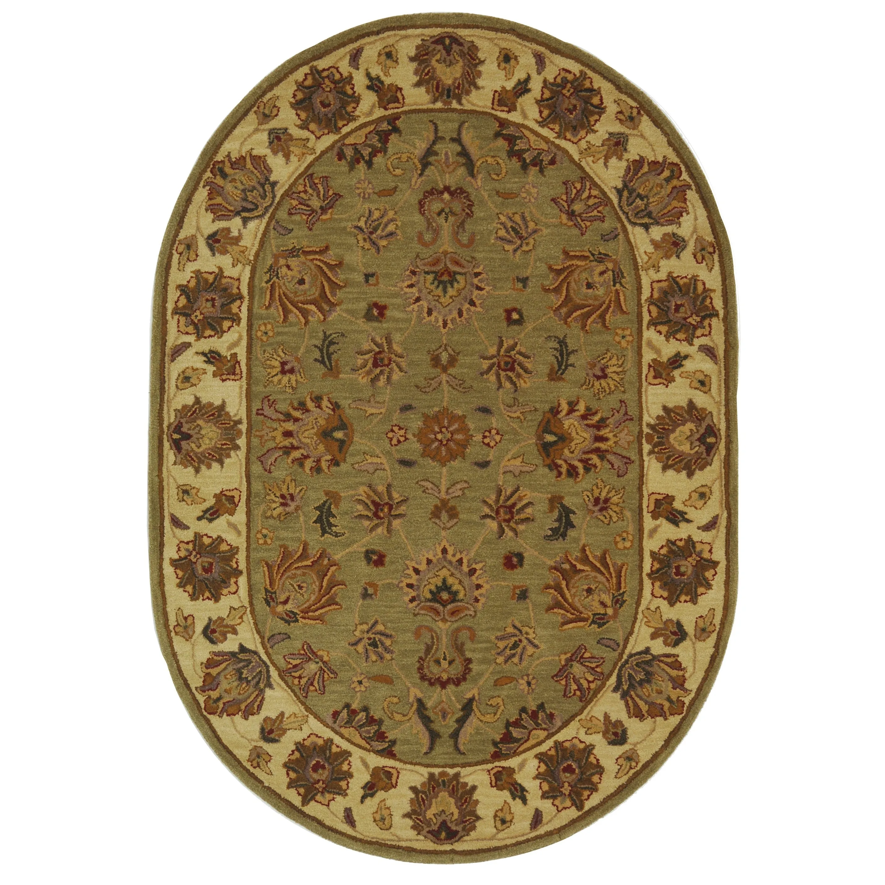 SAFAVIEH Handmade Heritage Kimono Traditional Oriental Wool Rug