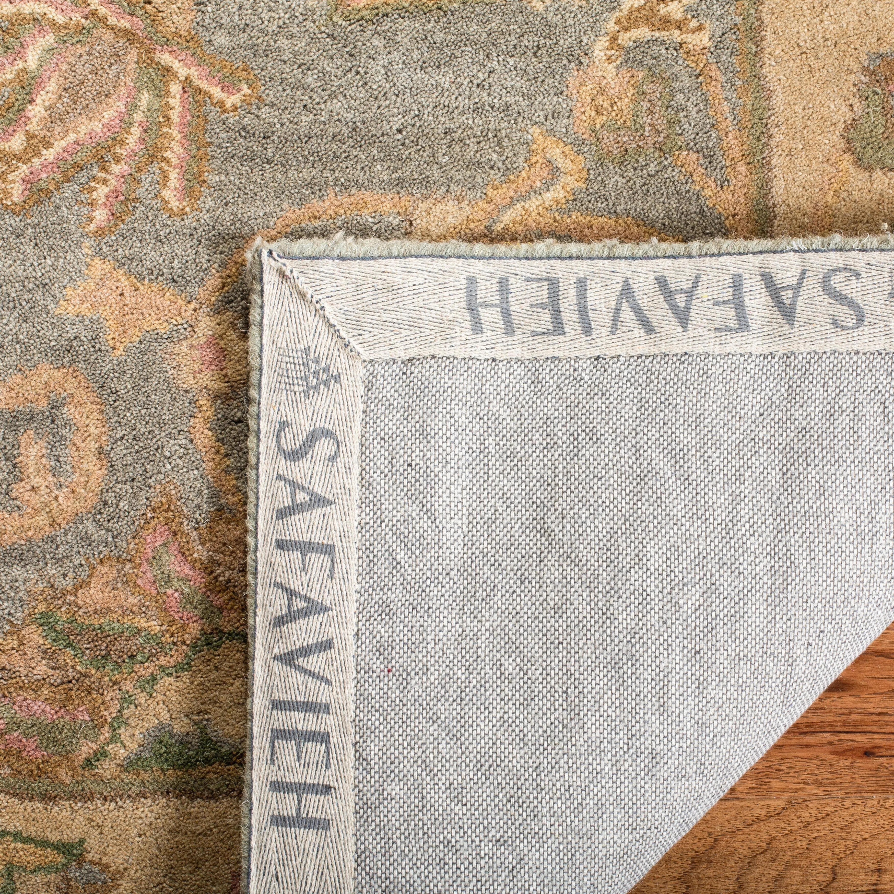 SAFAVIEH Handmade Heritage Kimono Traditional Oriental Wool Rug
