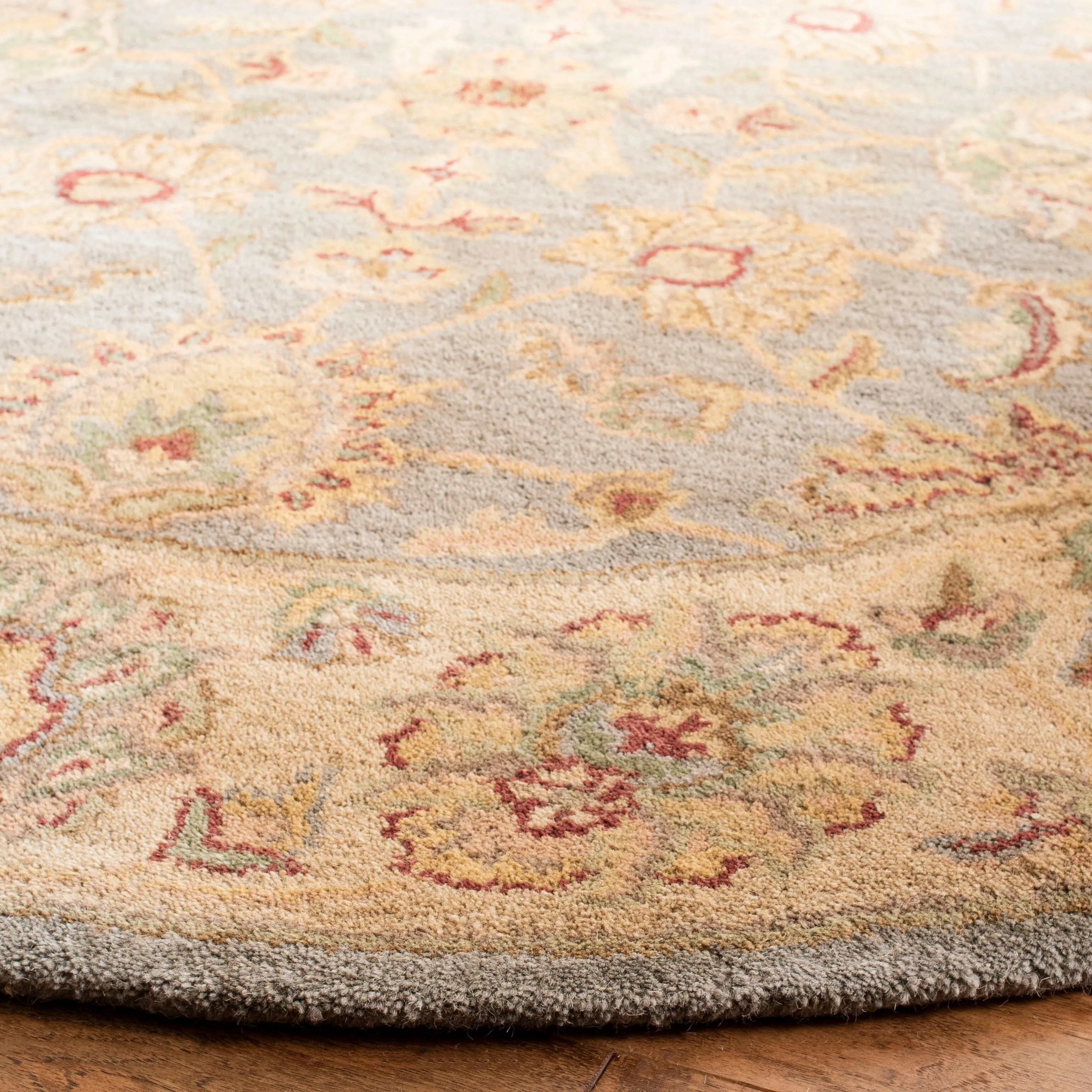 SAFAVIEH Handmade Heritage Kimono Traditional Oriental Wool Rug