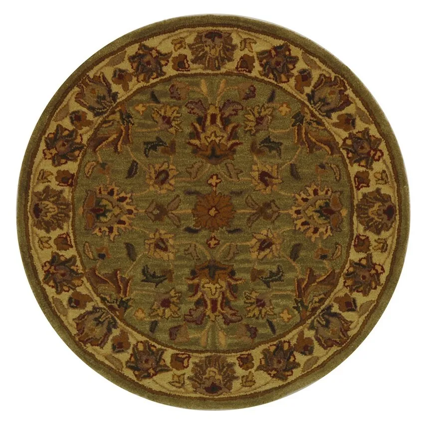 SAFAVIEH Handmade Heritage Kimono Traditional Oriental Wool Rug