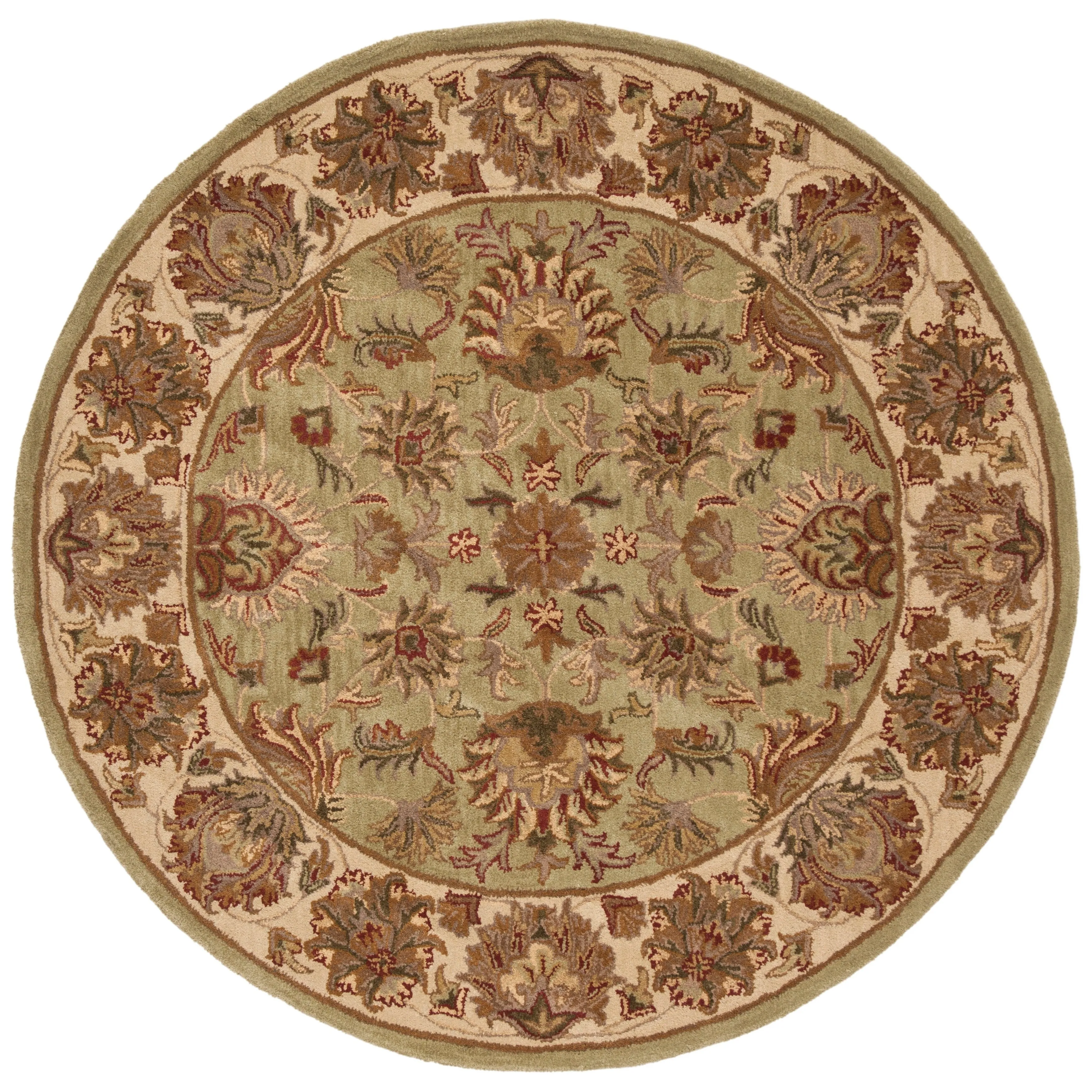 SAFAVIEH Handmade Heritage Kimono Traditional Oriental Wool Rug