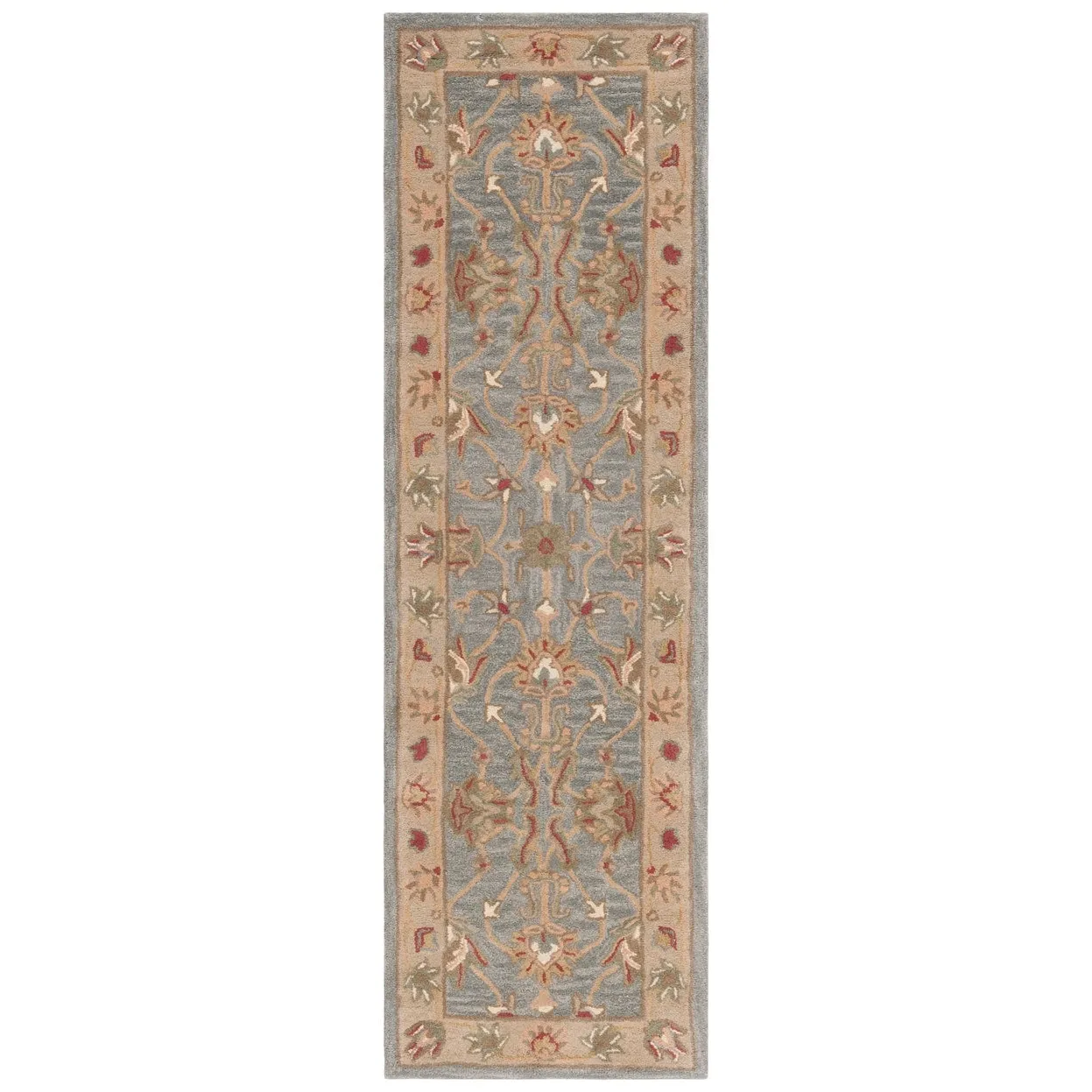 SAFAVIEH Handmade Heritage Kimono Traditional Oriental Wool Rug