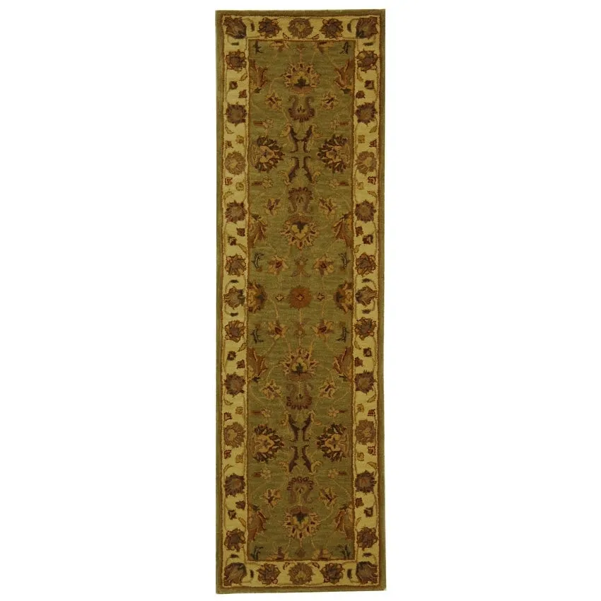 SAFAVIEH Handmade Heritage Kimono Traditional Oriental Wool Rug