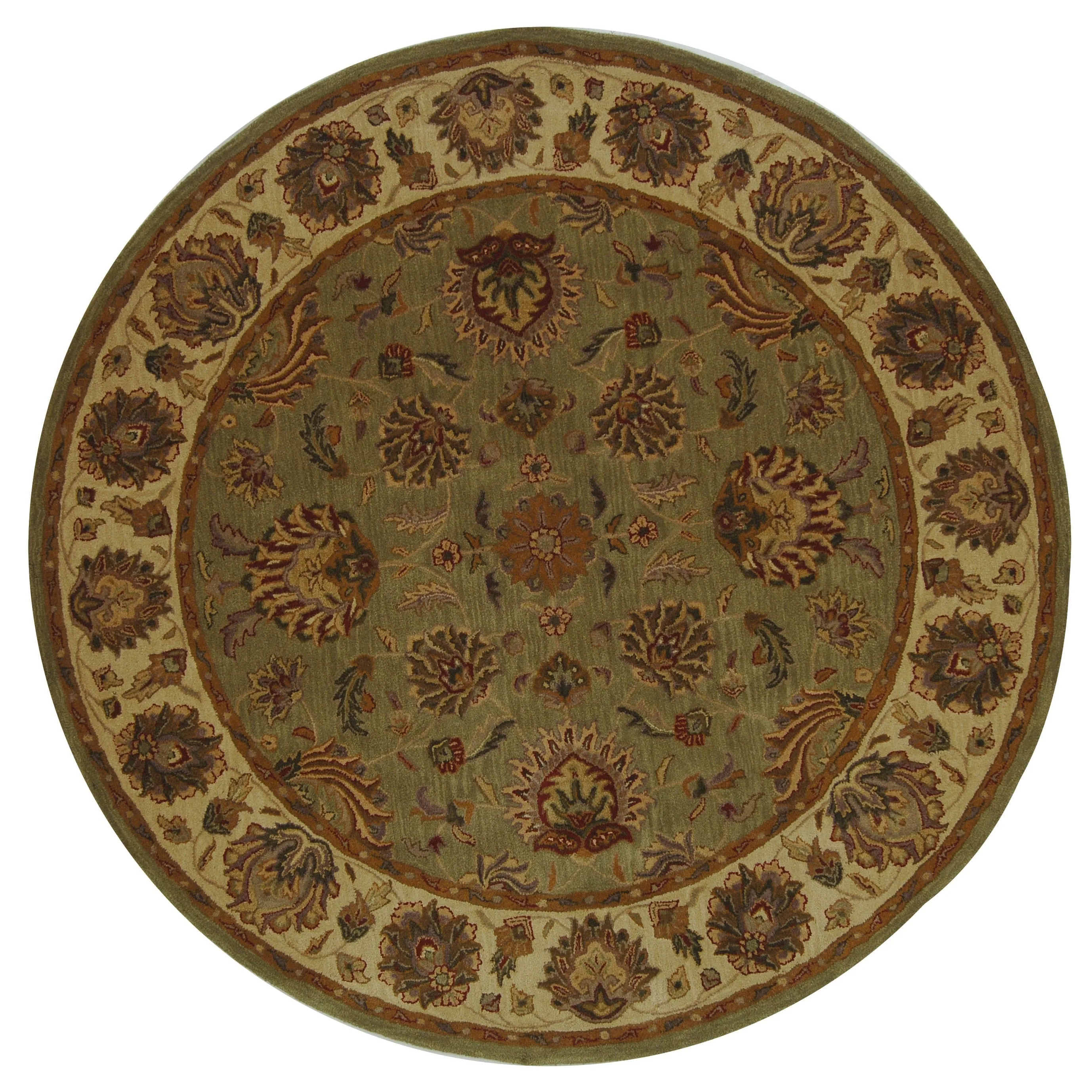 SAFAVIEH Handmade Heritage Kimono Traditional Oriental Wool Rug