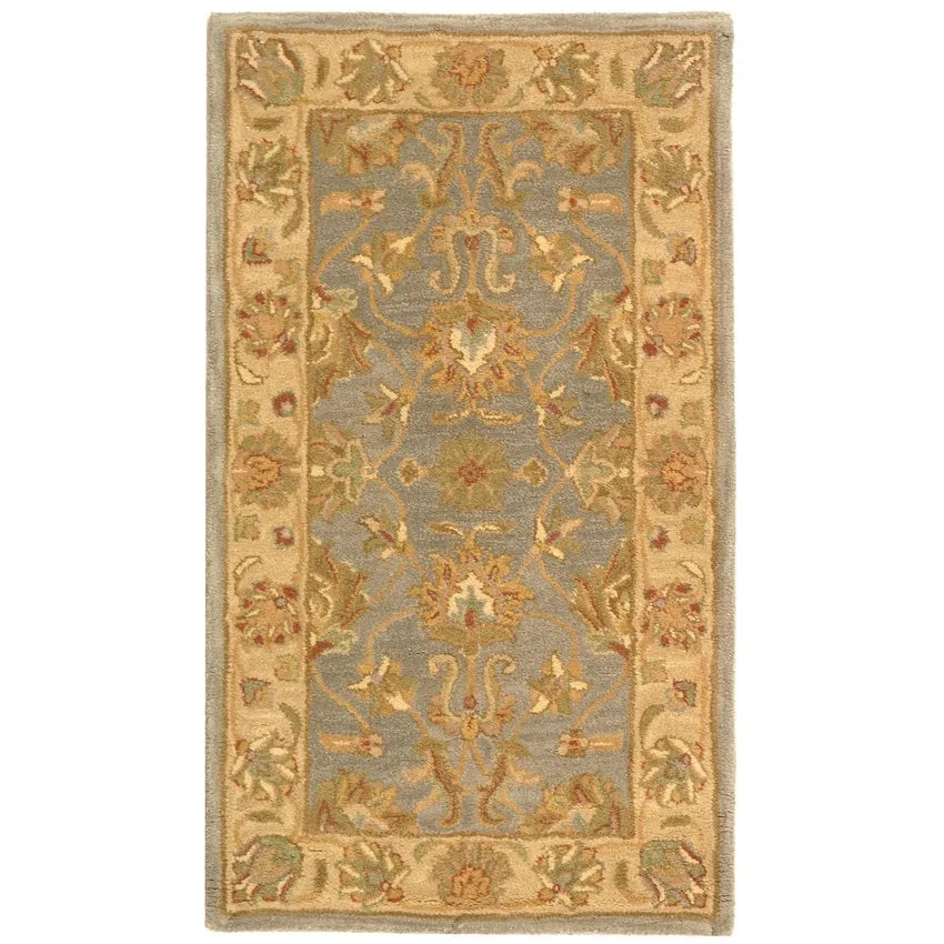 SAFAVIEH Handmade Heritage Kimono Traditional Oriental Wool Rug