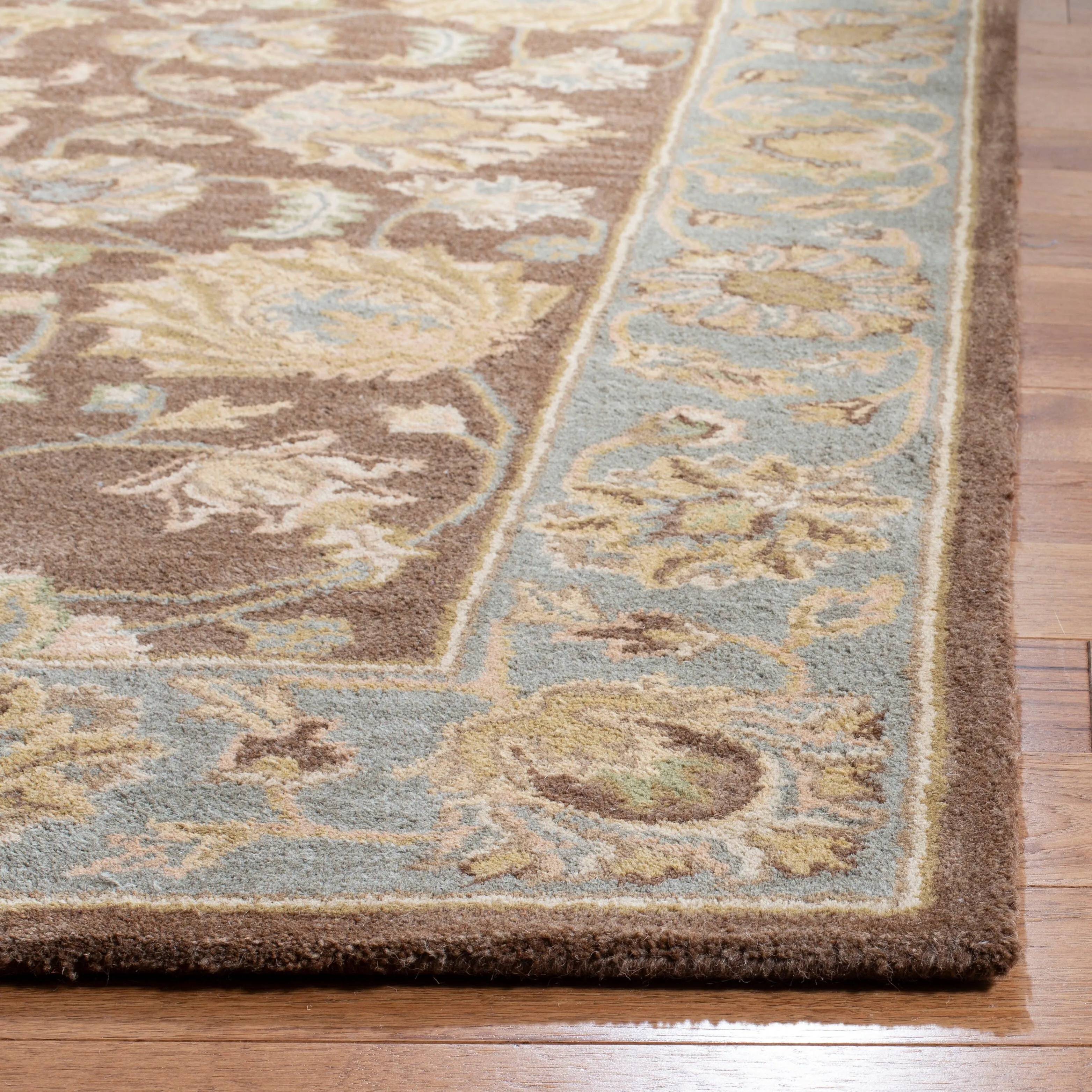 SAFAVIEH Handmade Heritage Kimono Traditional Oriental Wool Rug