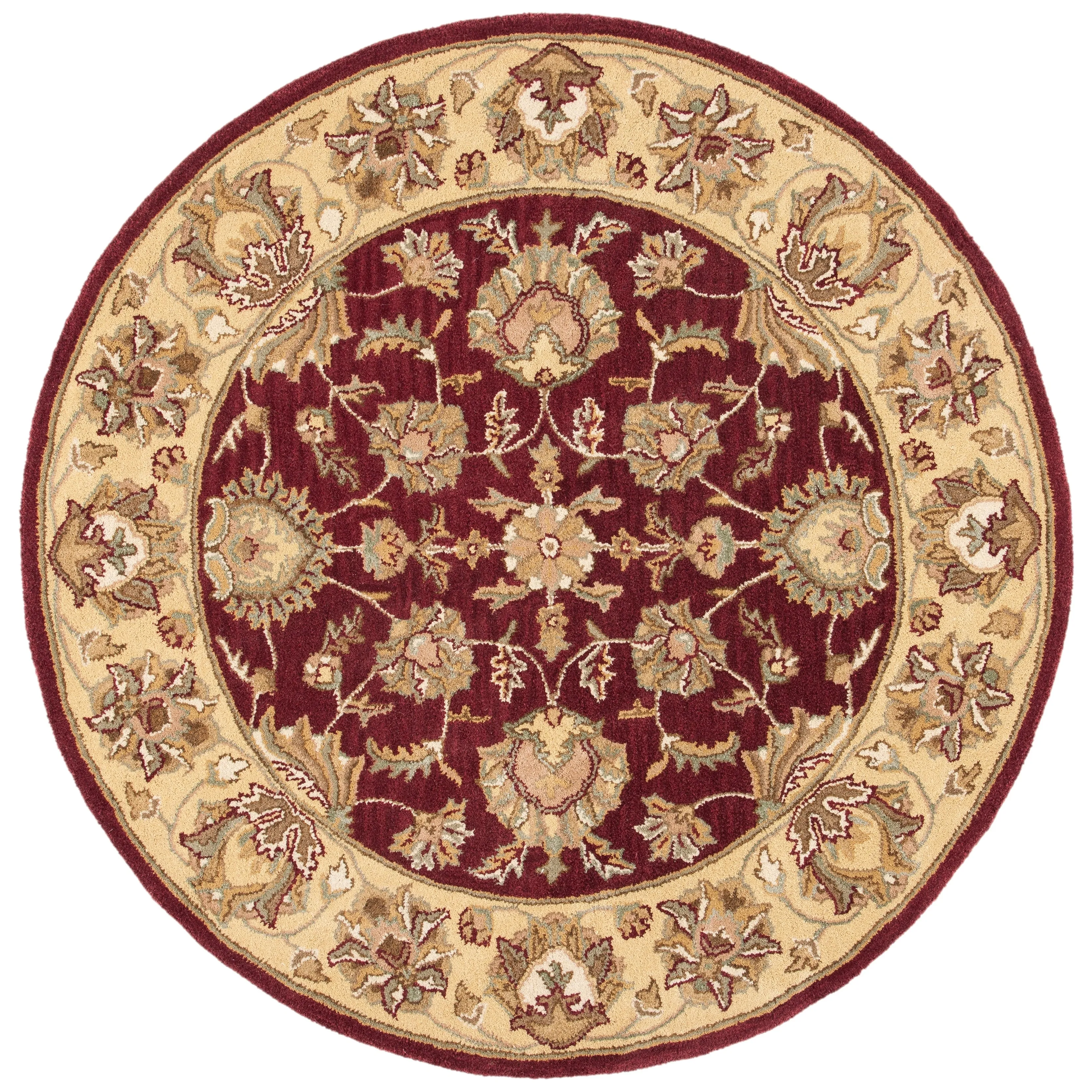 SAFAVIEH Handmade Heritage Kimono Traditional Oriental Wool Rug