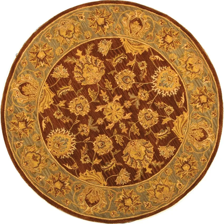 SAFAVIEH Handmade Heritage Kimono Traditional Oriental Wool Rug