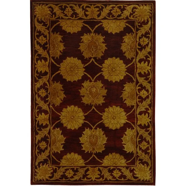 SAFAVIEH Handmade Heritage Lehte Traditional Oriental Wool Rug
