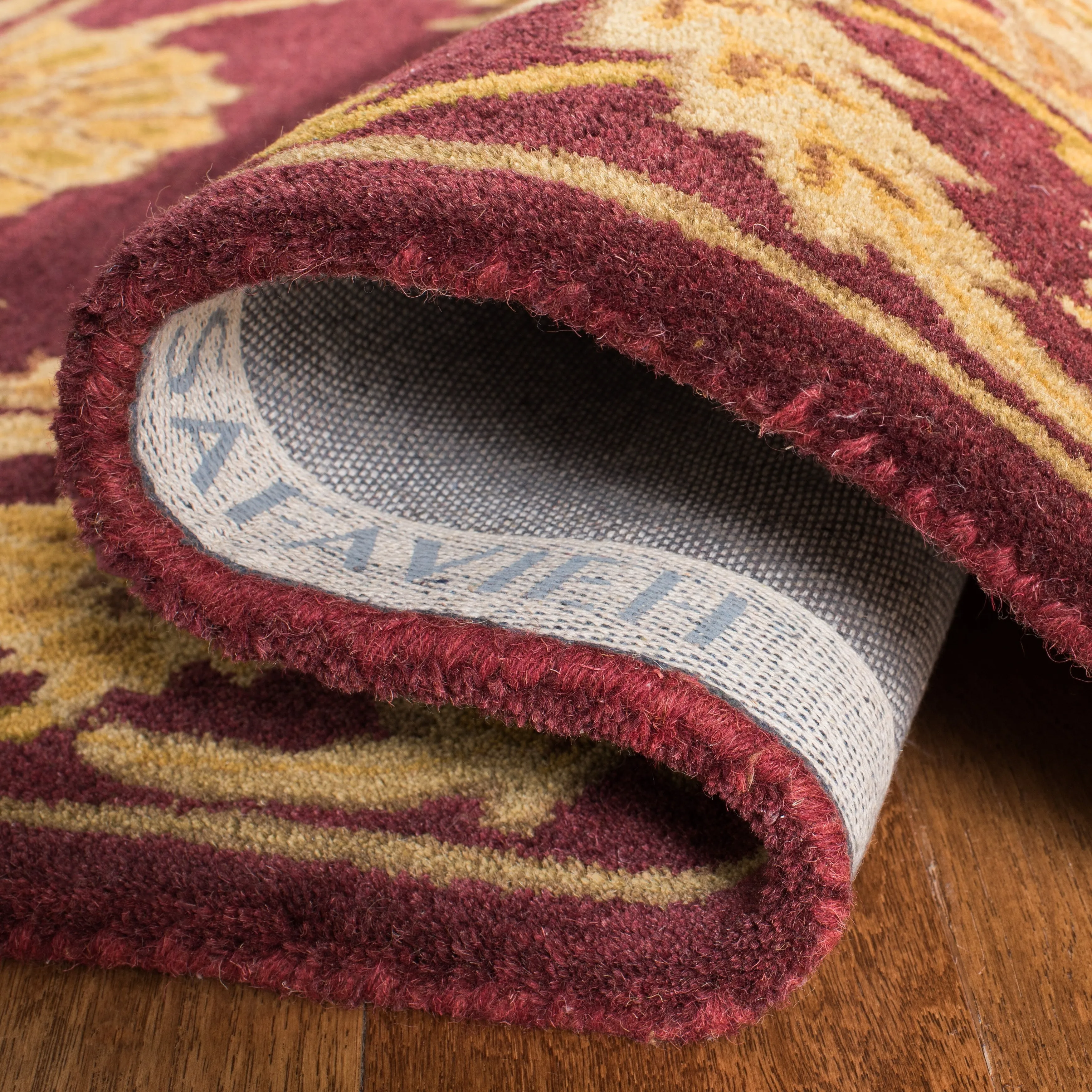 SAFAVIEH Handmade Heritage Lehte Traditional Oriental Wool Rug