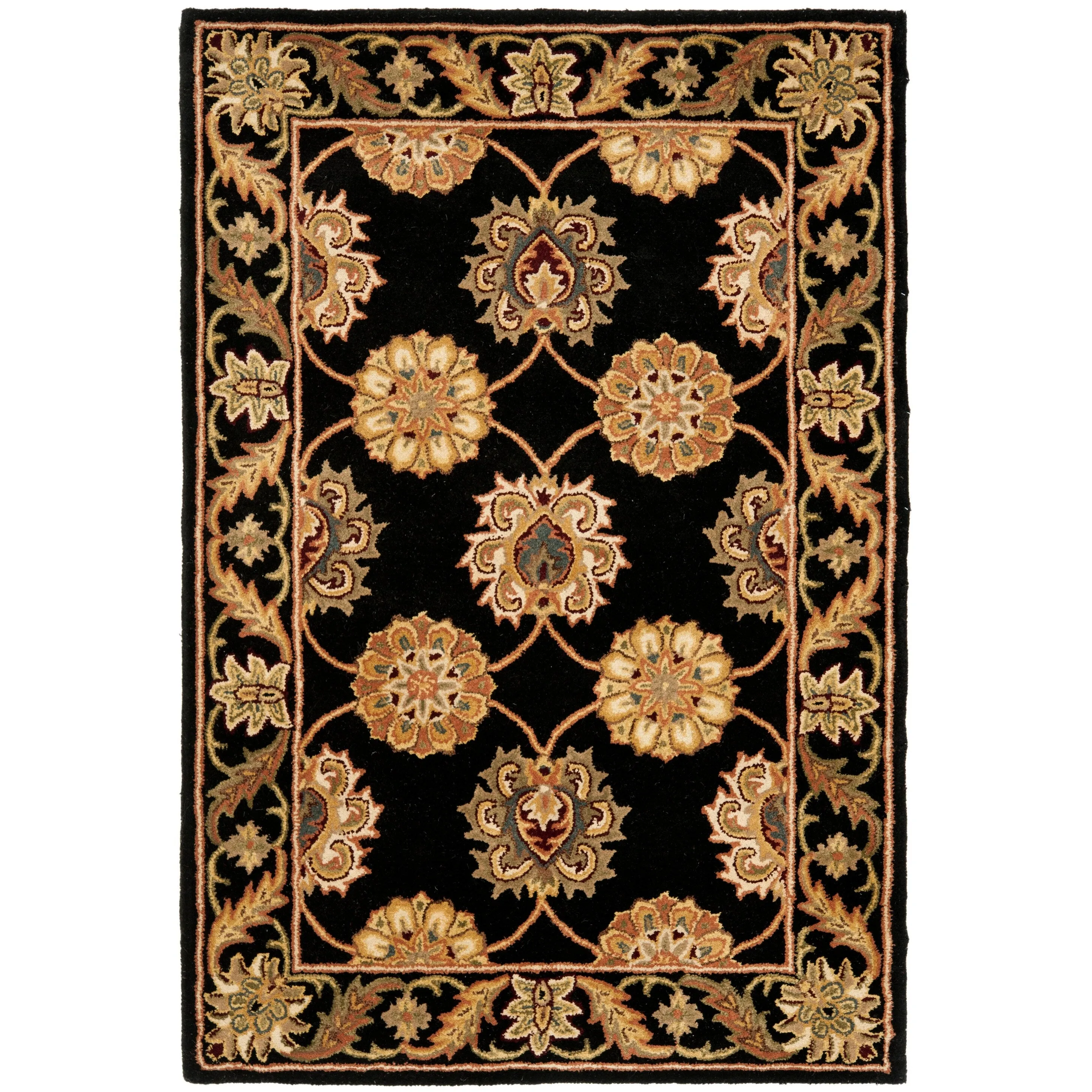 SAFAVIEH Handmade Heritage Lehte Traditional Oriental Wool Rug