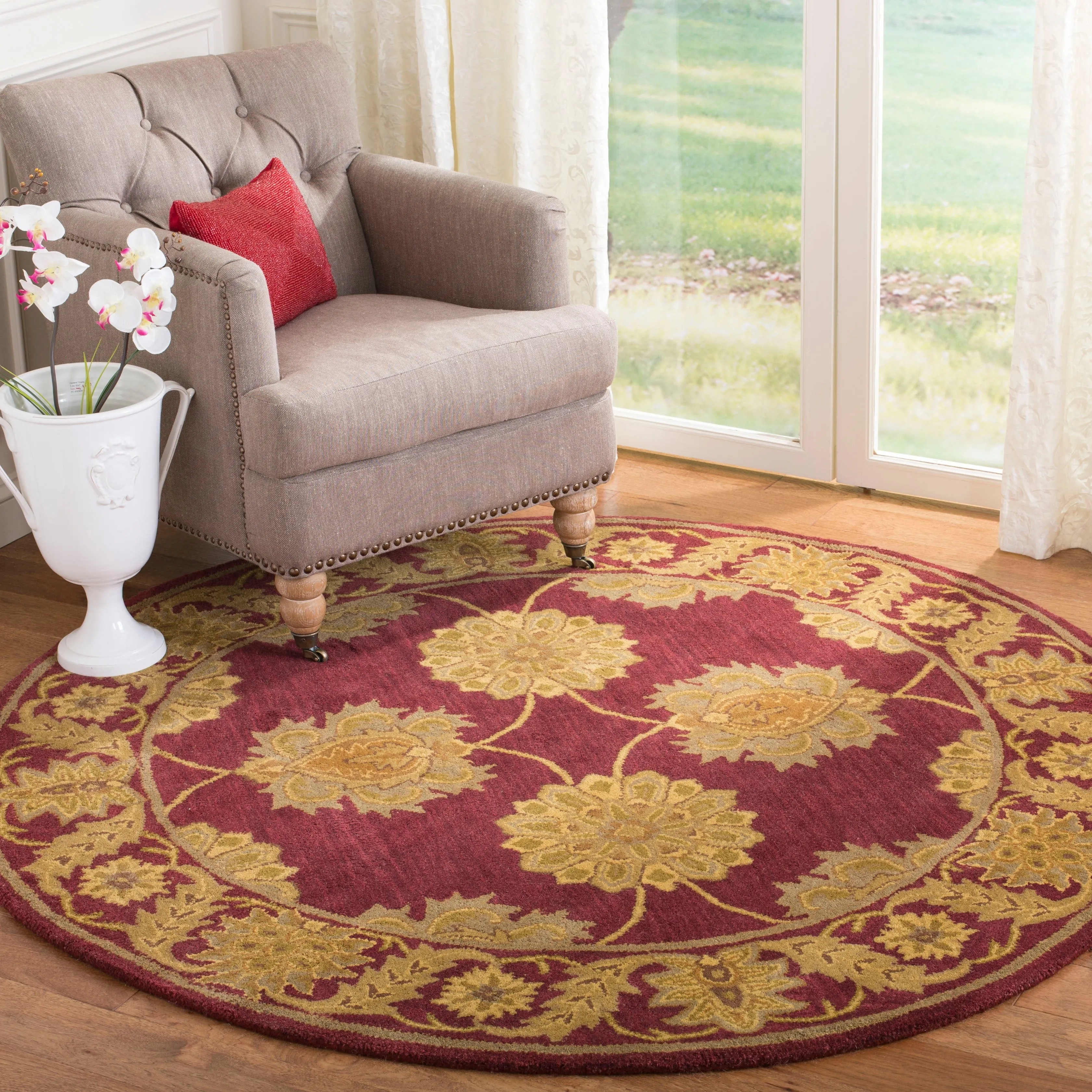 SAFAVIEH Handmade Heritage Lehte Traditional Oriental Wool Rug