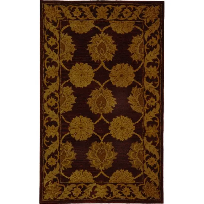 SAFAVIEH Handmade Heritage Lehte Traditional Oriental Wool Rug