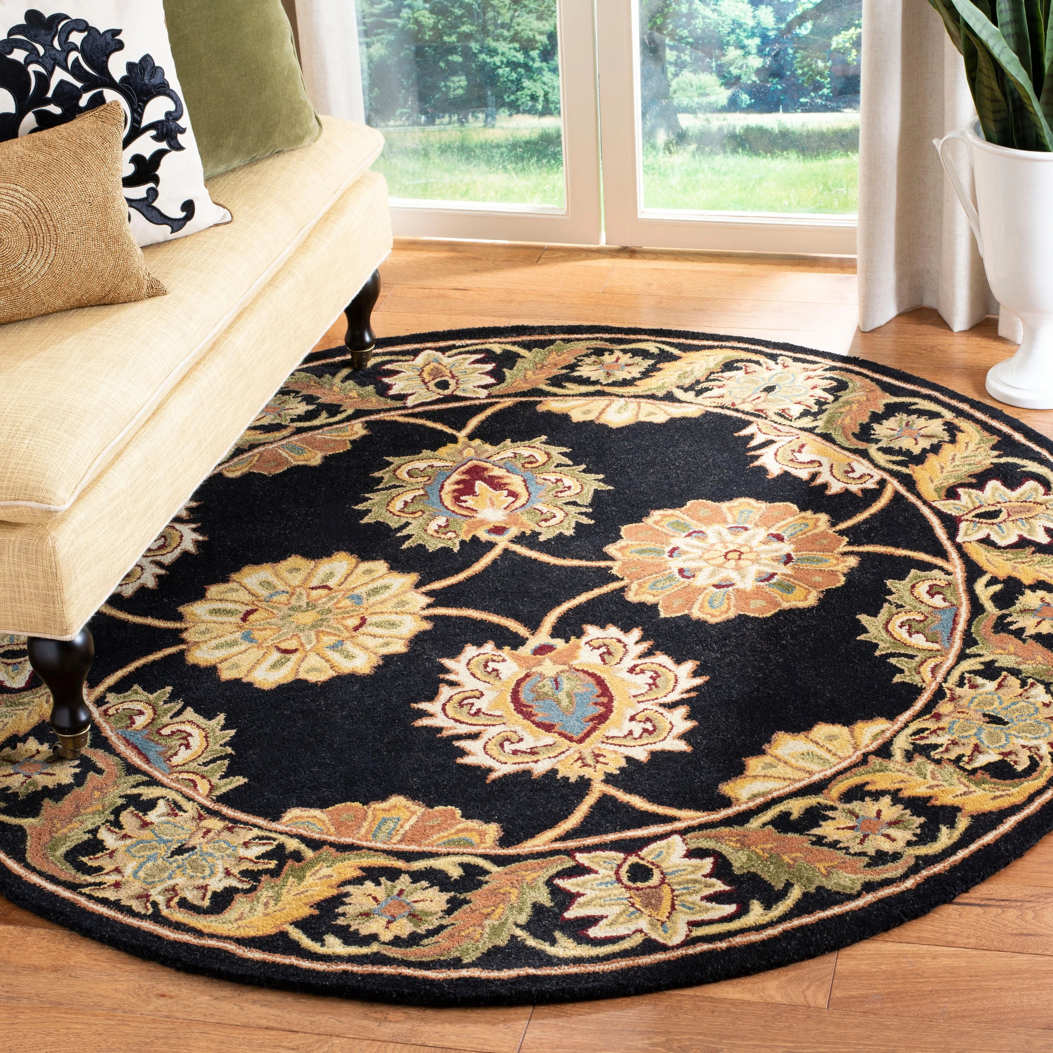 SAFAVIEH Handmade Heritage Lehte Traditional Oriental Wool Rug