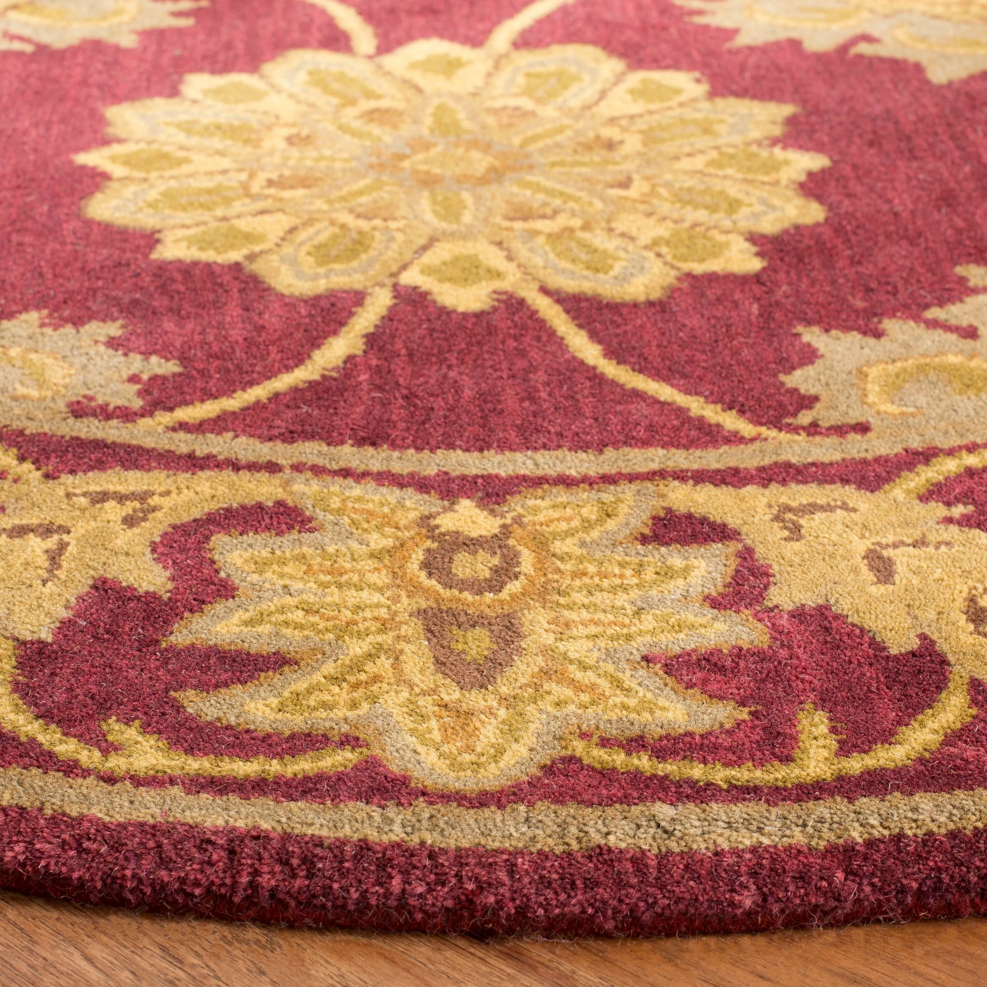 SAFAVIEH Handmade Heritage Lehte Traditional Oriental Wool Rug