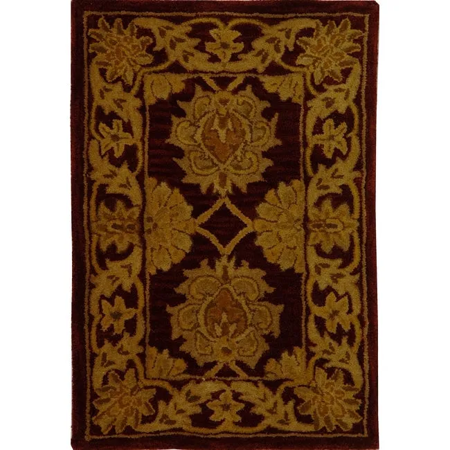SAFAVIEH Handmade Heritage Lehte Traditional Oriental Wool Rug