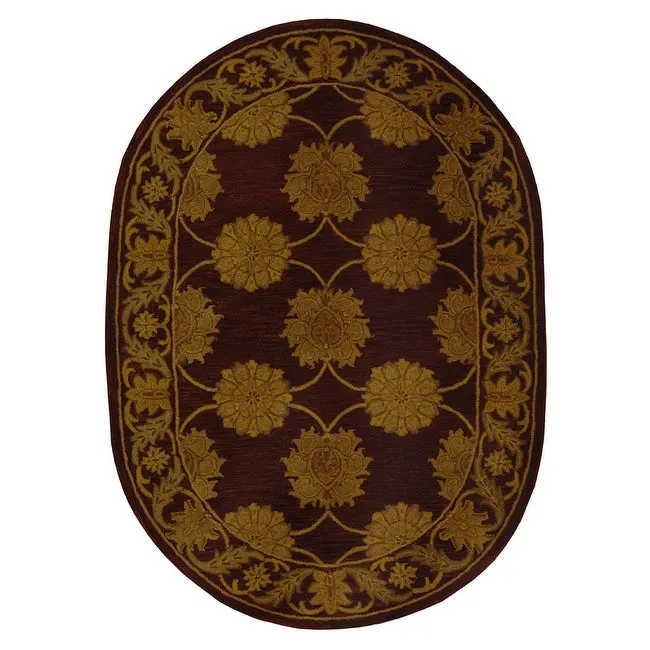 SAFAVIEH Handmade Heritage Lehte Traditional Oriental Wool Rug