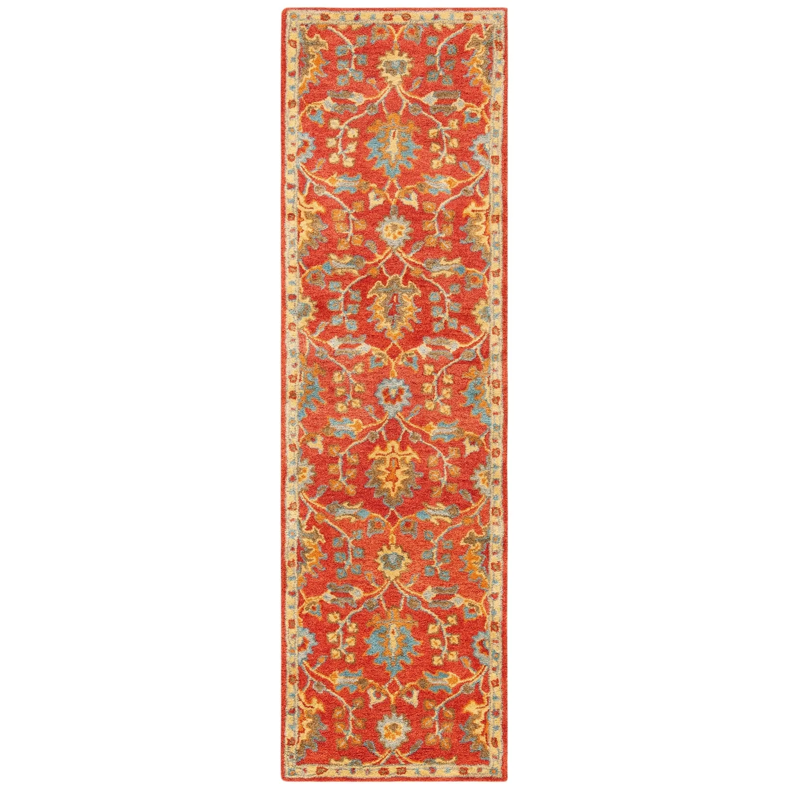 SAFAVIEH Handmade Heritage Poppy Traditional Oriental Wool Rug