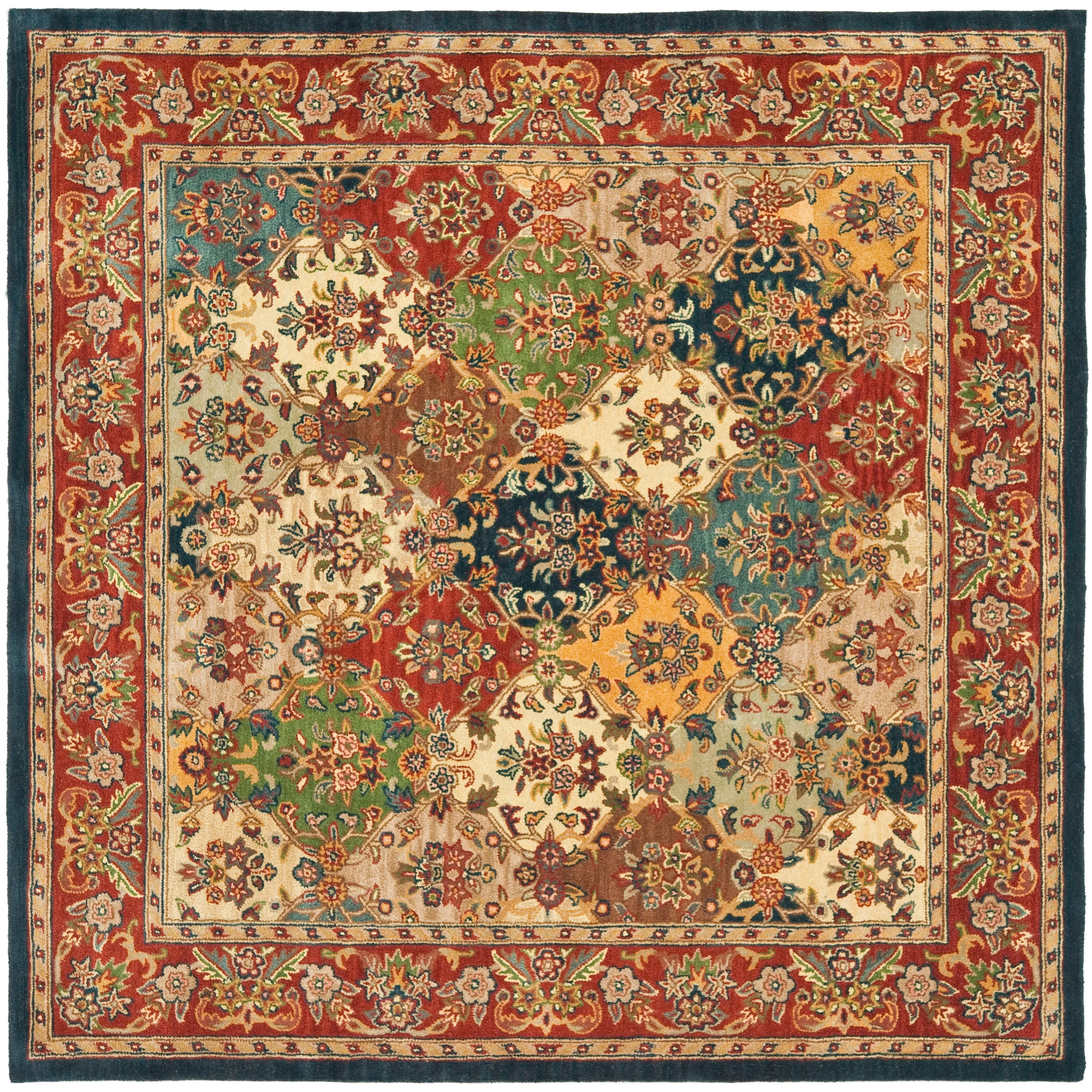 SAFAVIEH Handmade Heritage Reptilian Traditional Oriental Wool Rug