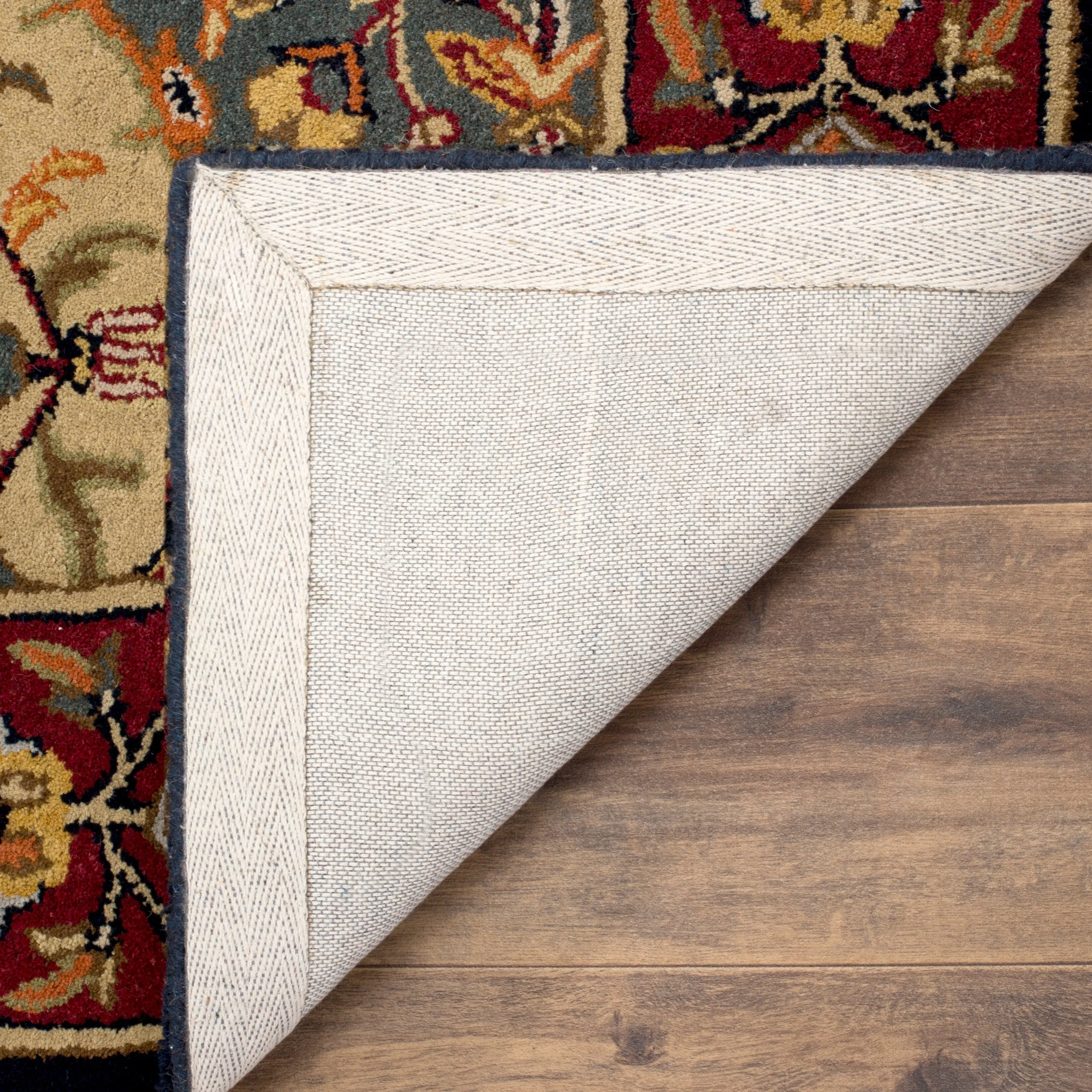 SAFAVIEH Handmade Heritage Square Knot Traditional Oriental Wool Rug