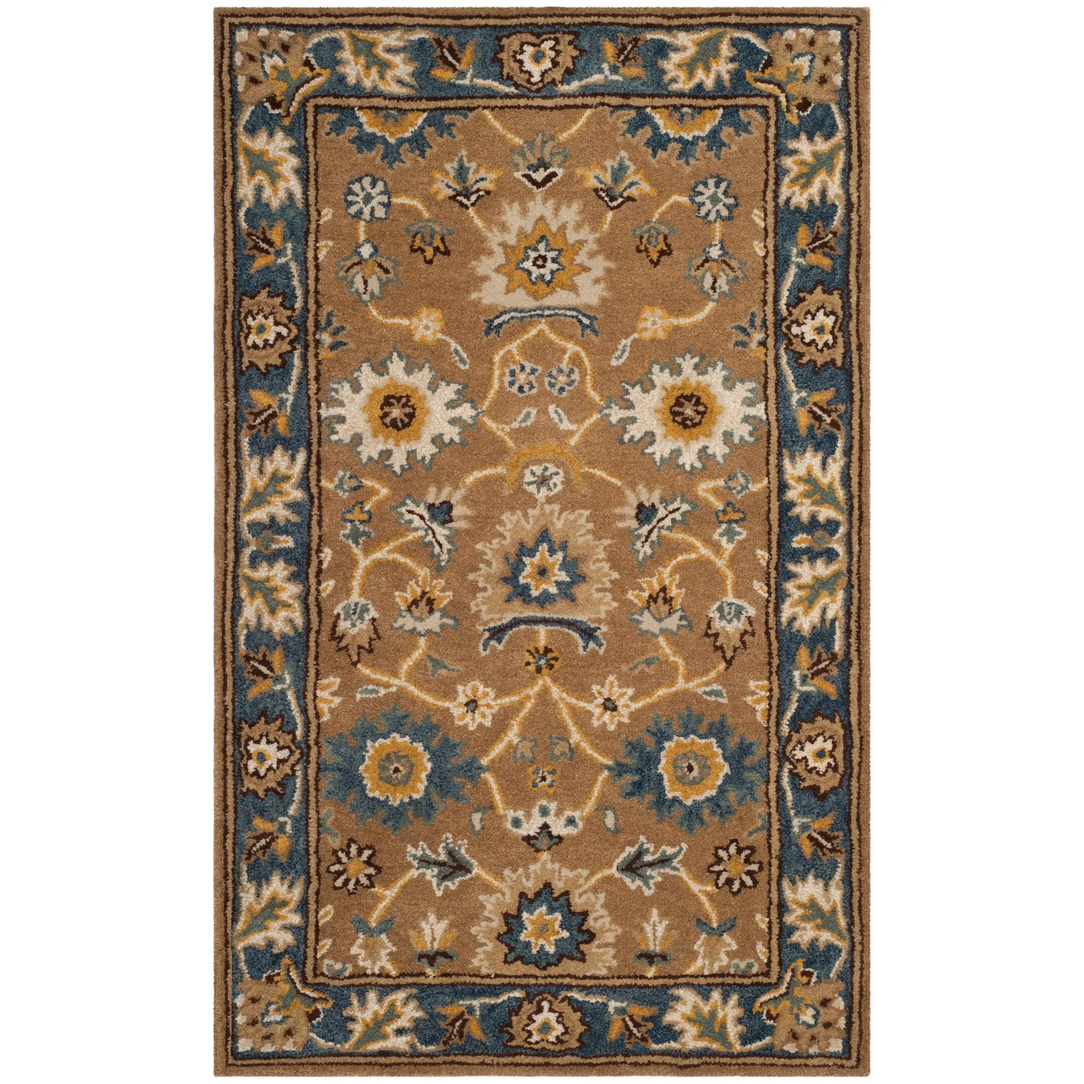 SAFAVIEH Handmade Heritage Truck Traditional Oriental Wool Rug