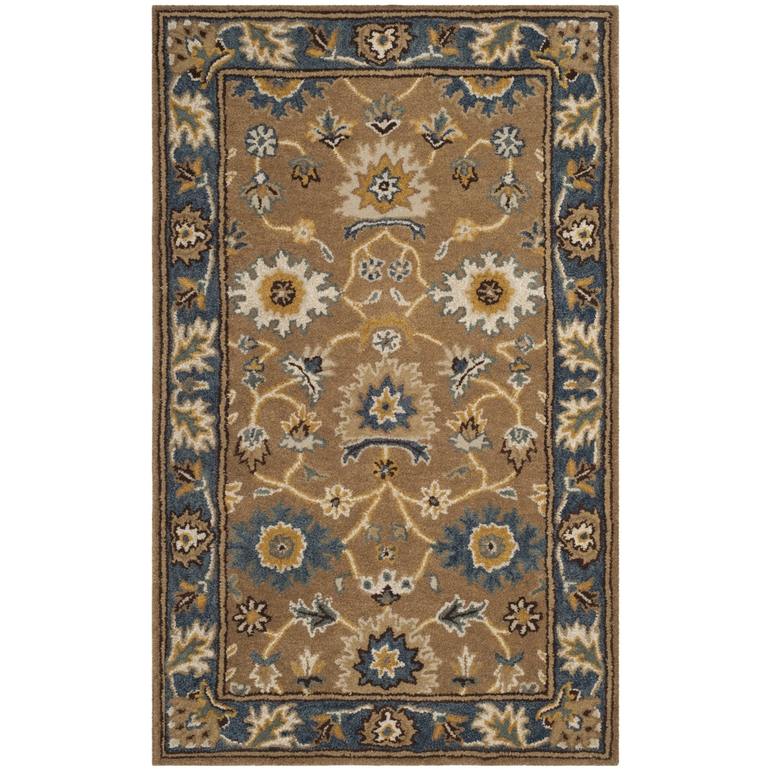 SAFAVIEH Handmade Heritage Truck Traditional Oriental Wool Rug